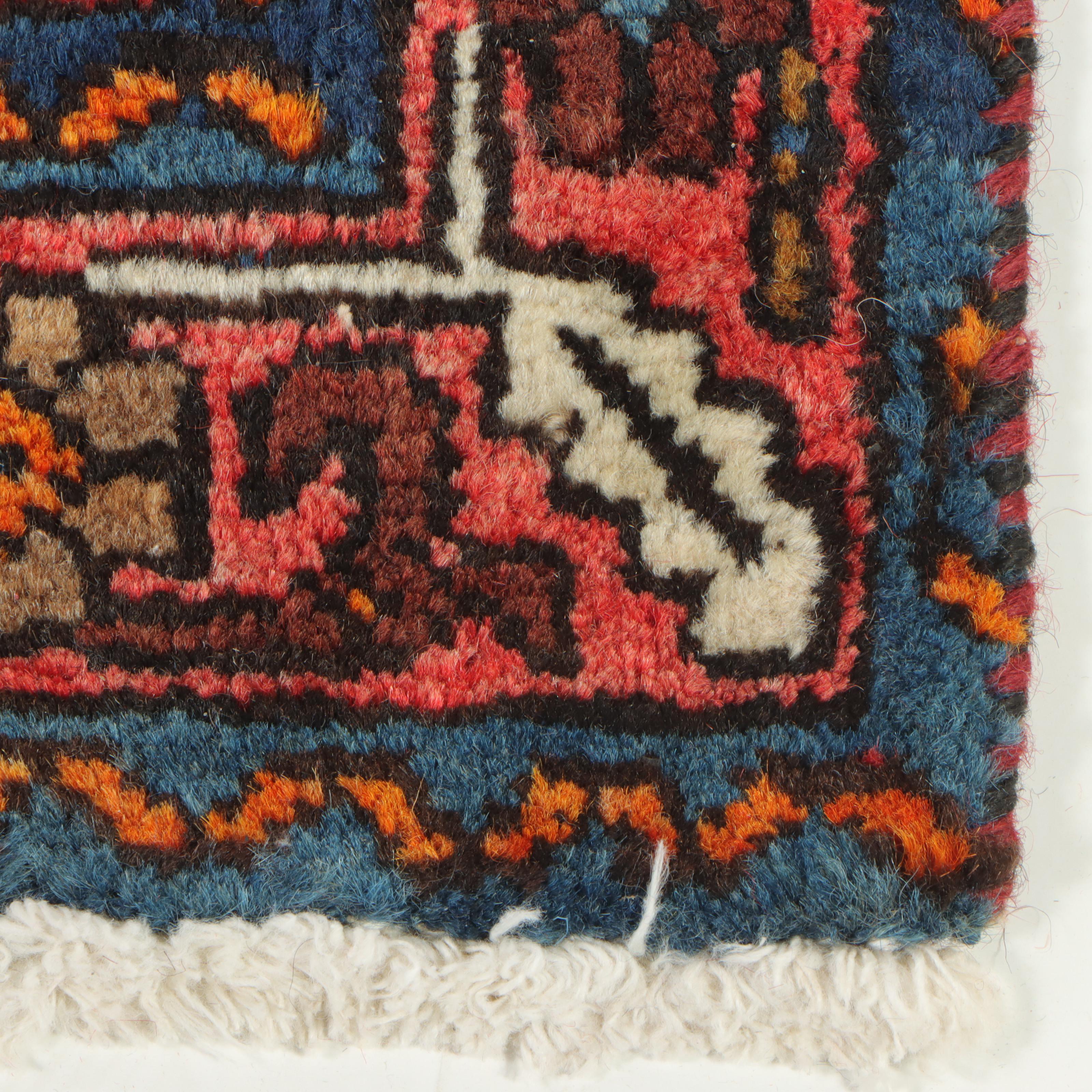 2'3 x 5'8 Hand-Knotted Persian Lamberan Carpet Runner