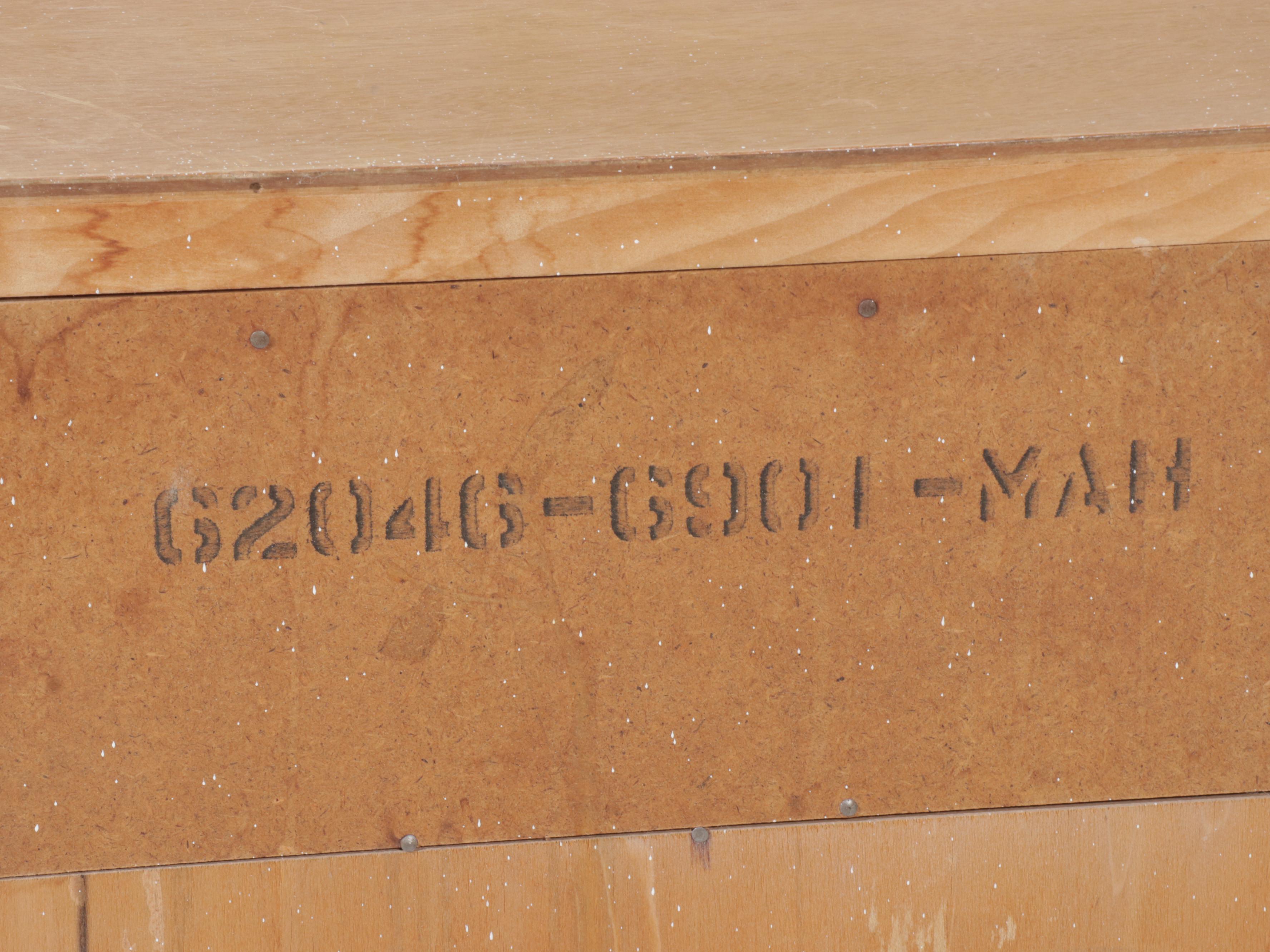 Harmony House Mid Century Modern Blonde Mahogany Nightstand