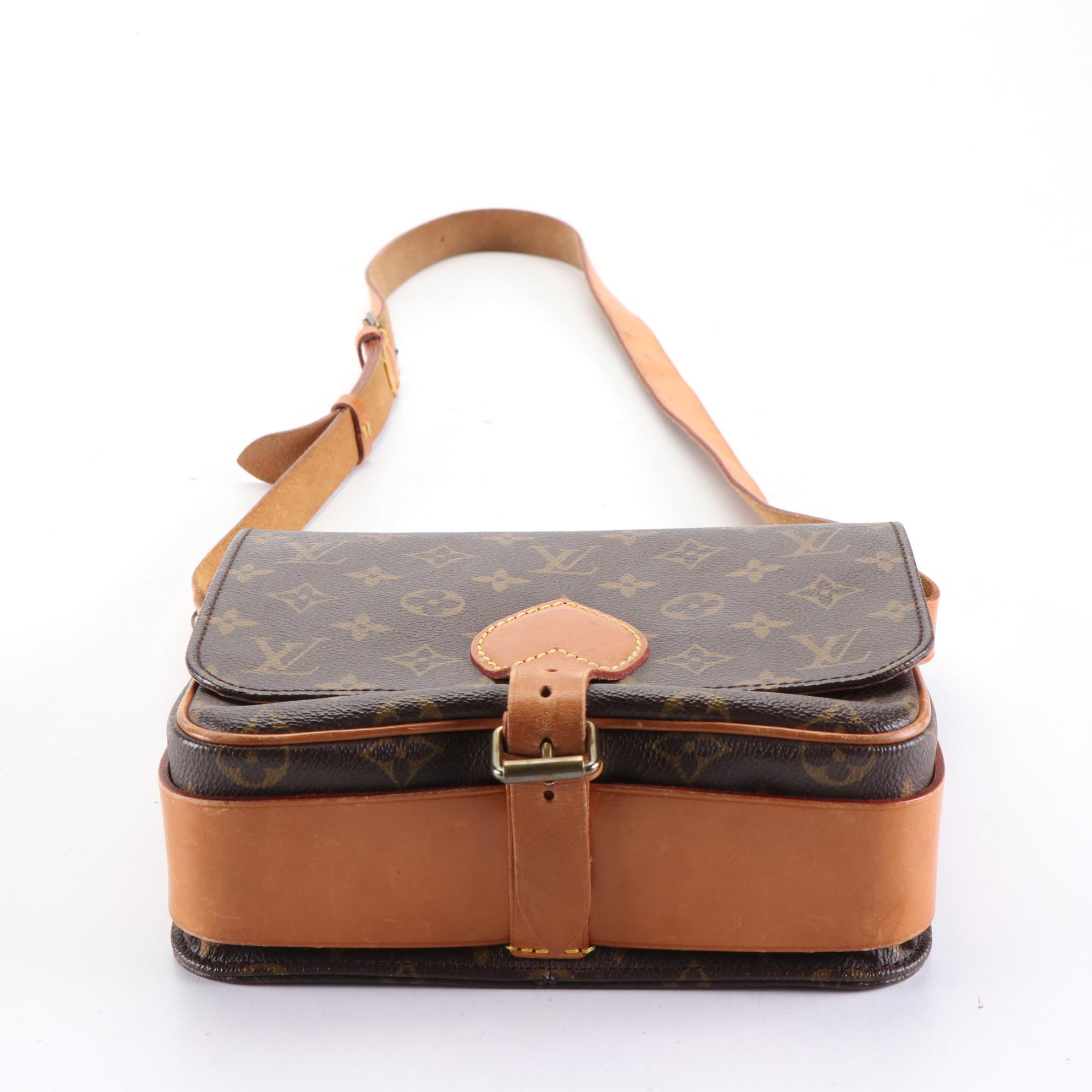 Louis Vuitton Cartouchiere 22 MM Crossbody Bag in Monogram Canvas