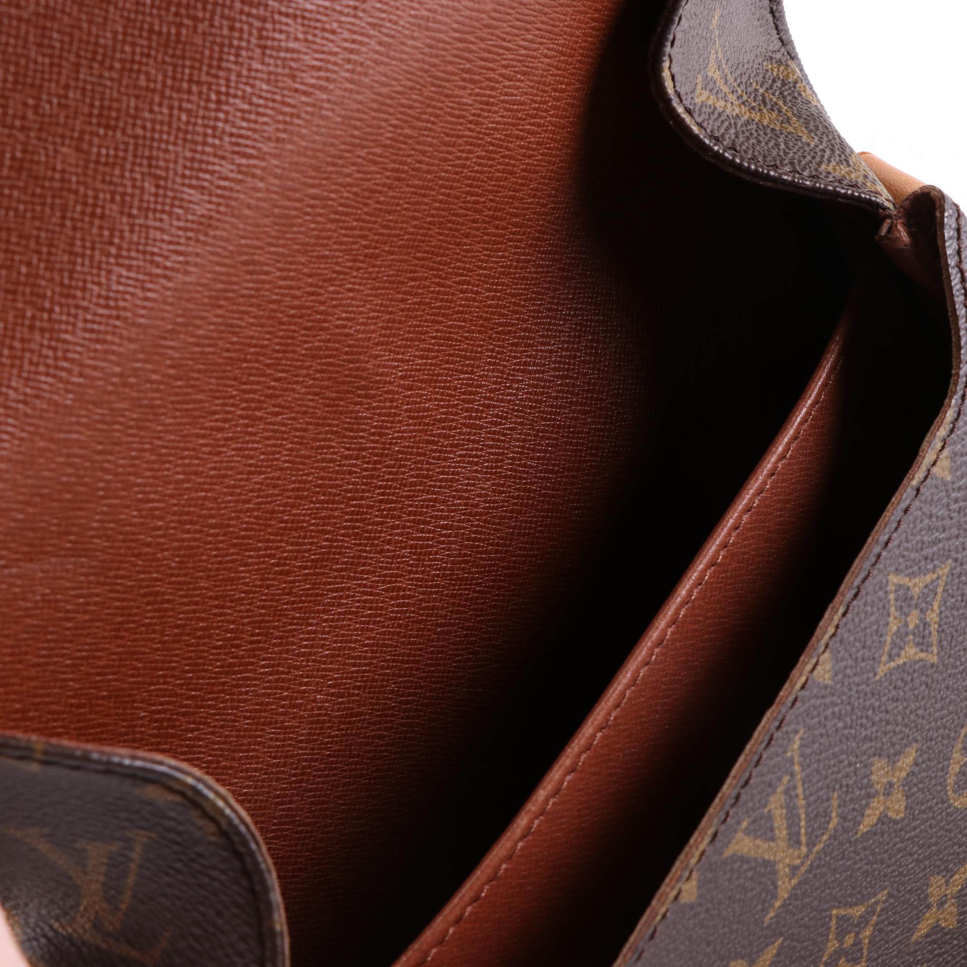 Louis Vuitton Cartouchiere 22 MM Crossbody Bag in Monogram Canvas