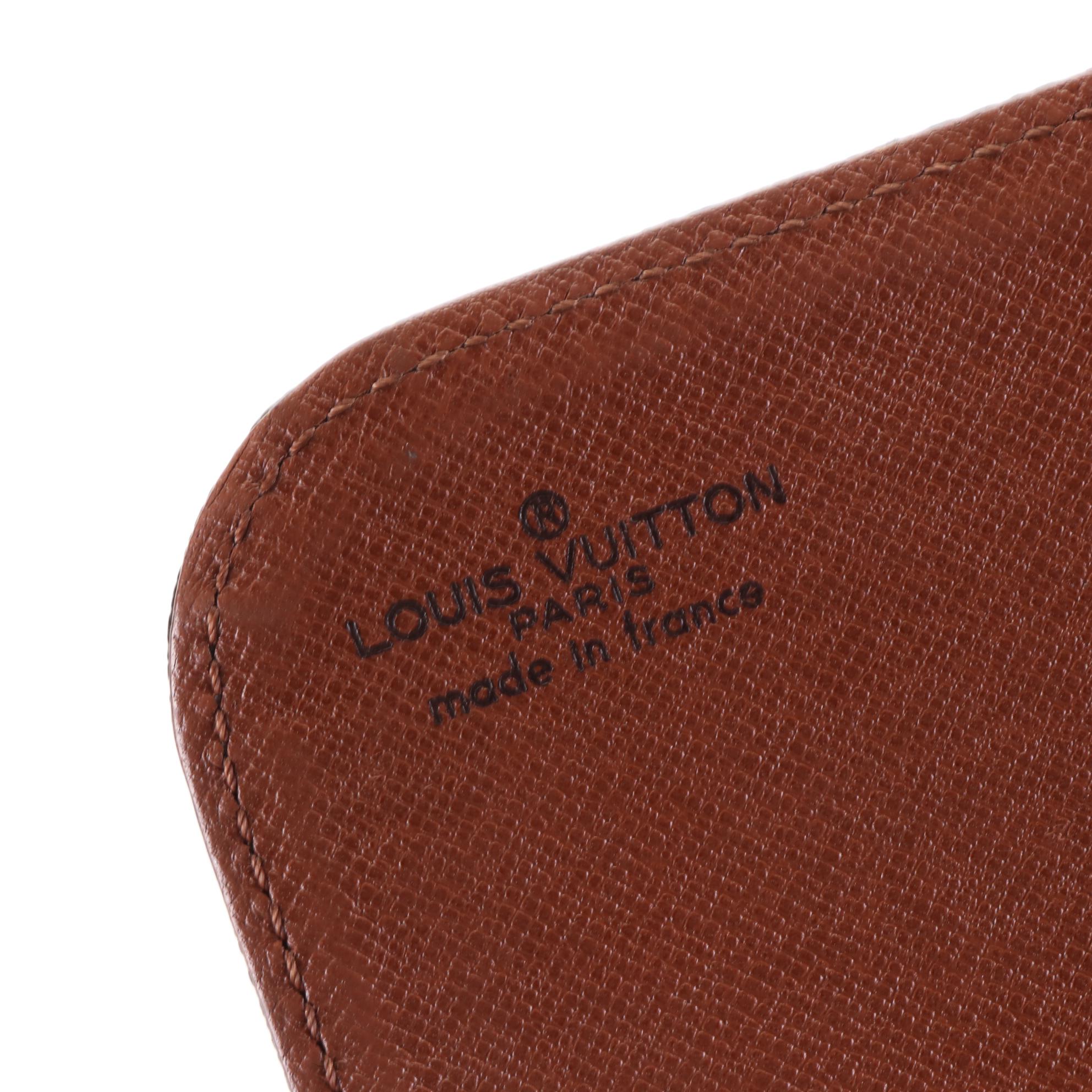 Louis Vuitton Cartouchiere 22 MM Crossbody Bag in Monogram Canvas