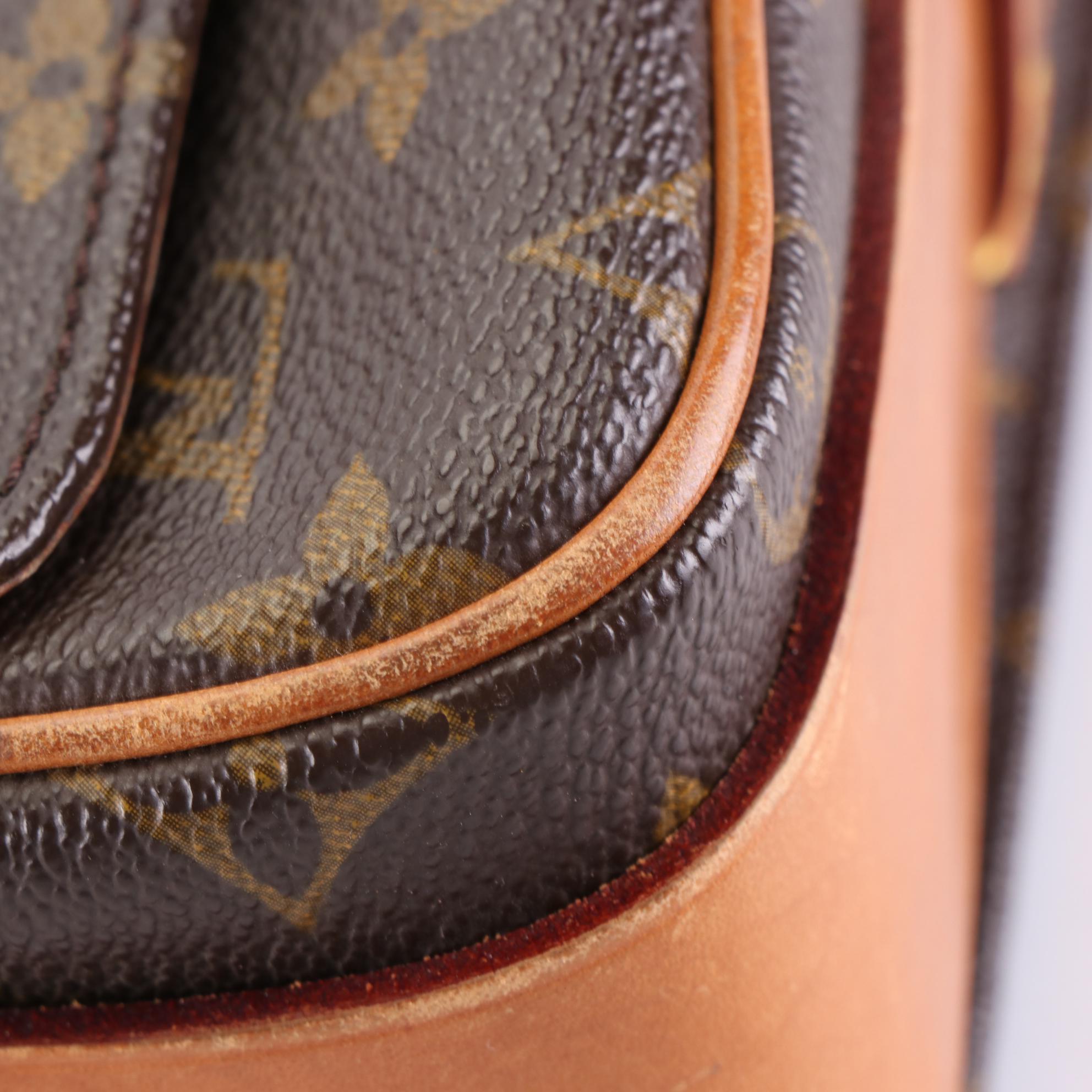 Louis Vuitton Cartouchiere 22 MM Crossbody Bag in Monogram Canvas