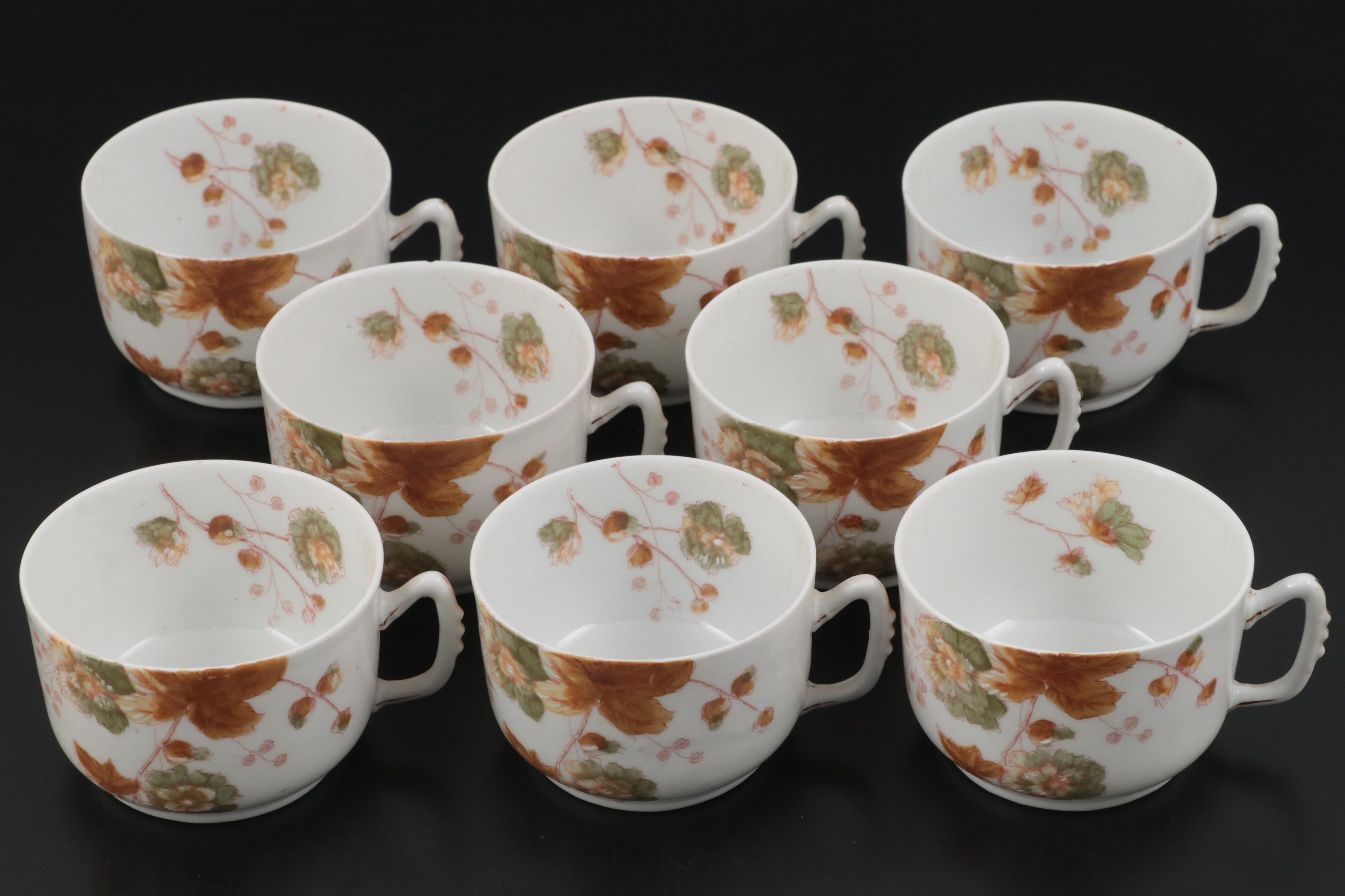 Leonard Vienna Austrian Porcelain Tableware and Tea Service