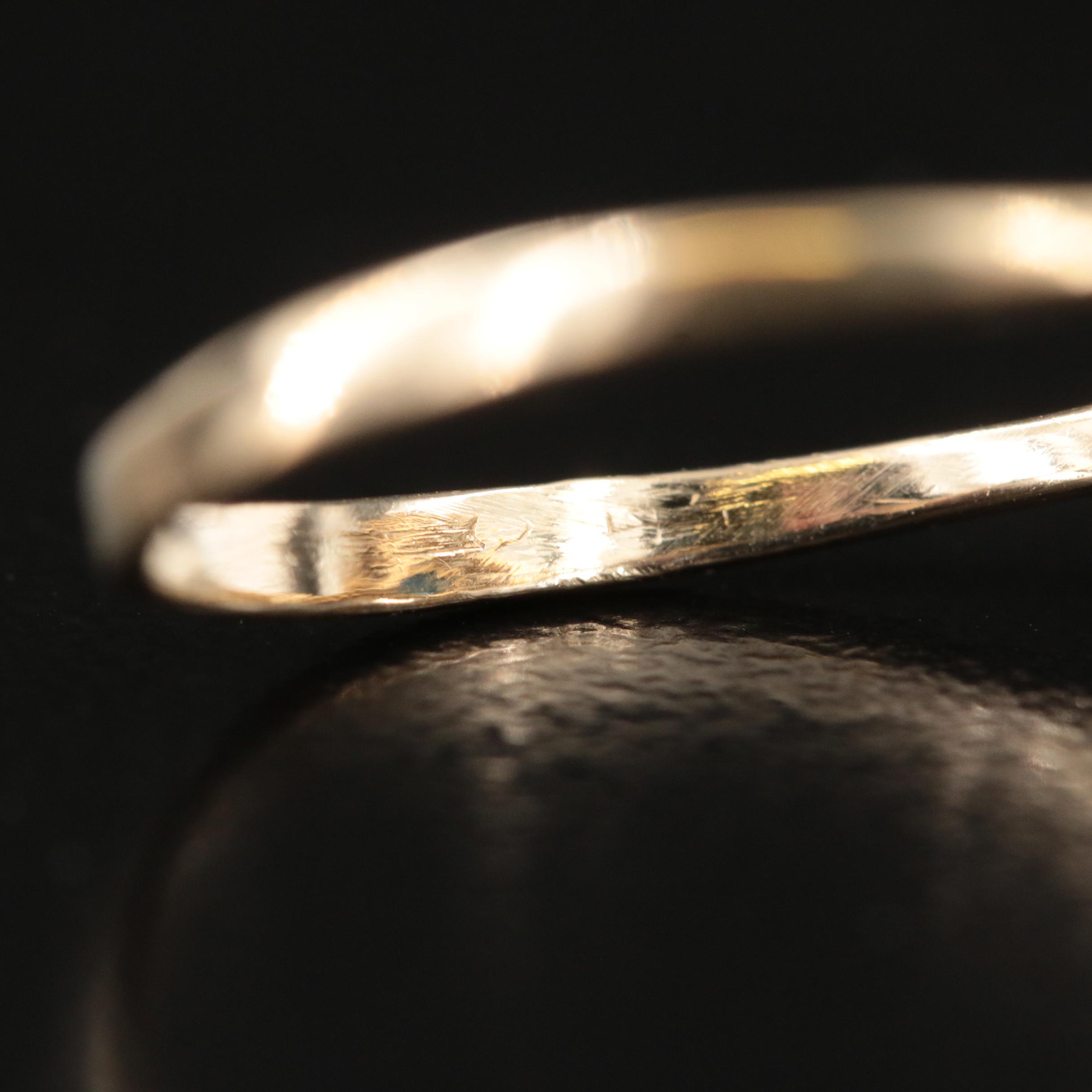 14K 1.82 CT Sapphire and Diamond Ring