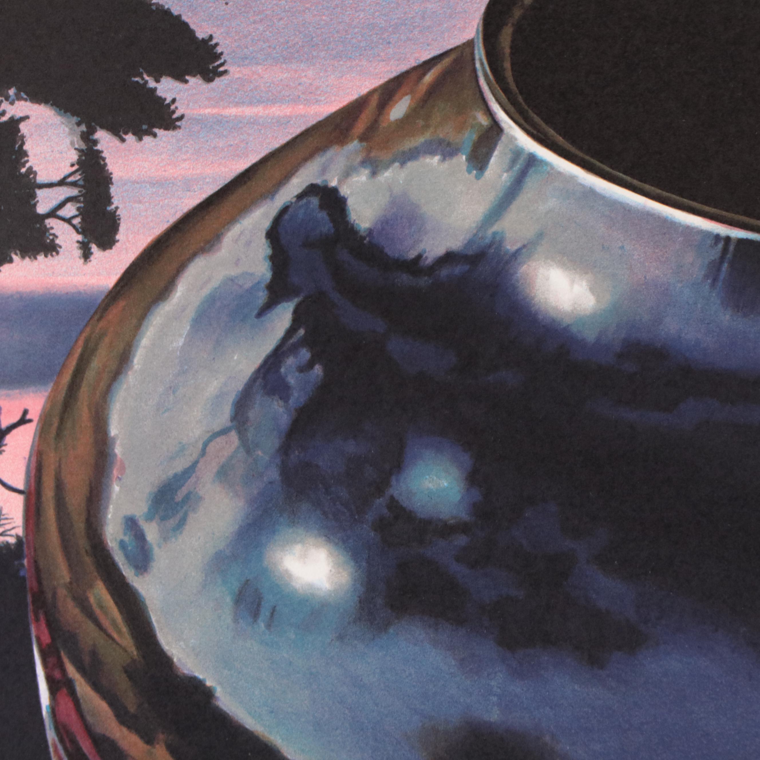 Michael Knigin Color Lithograph "Bold Voyage," 1978