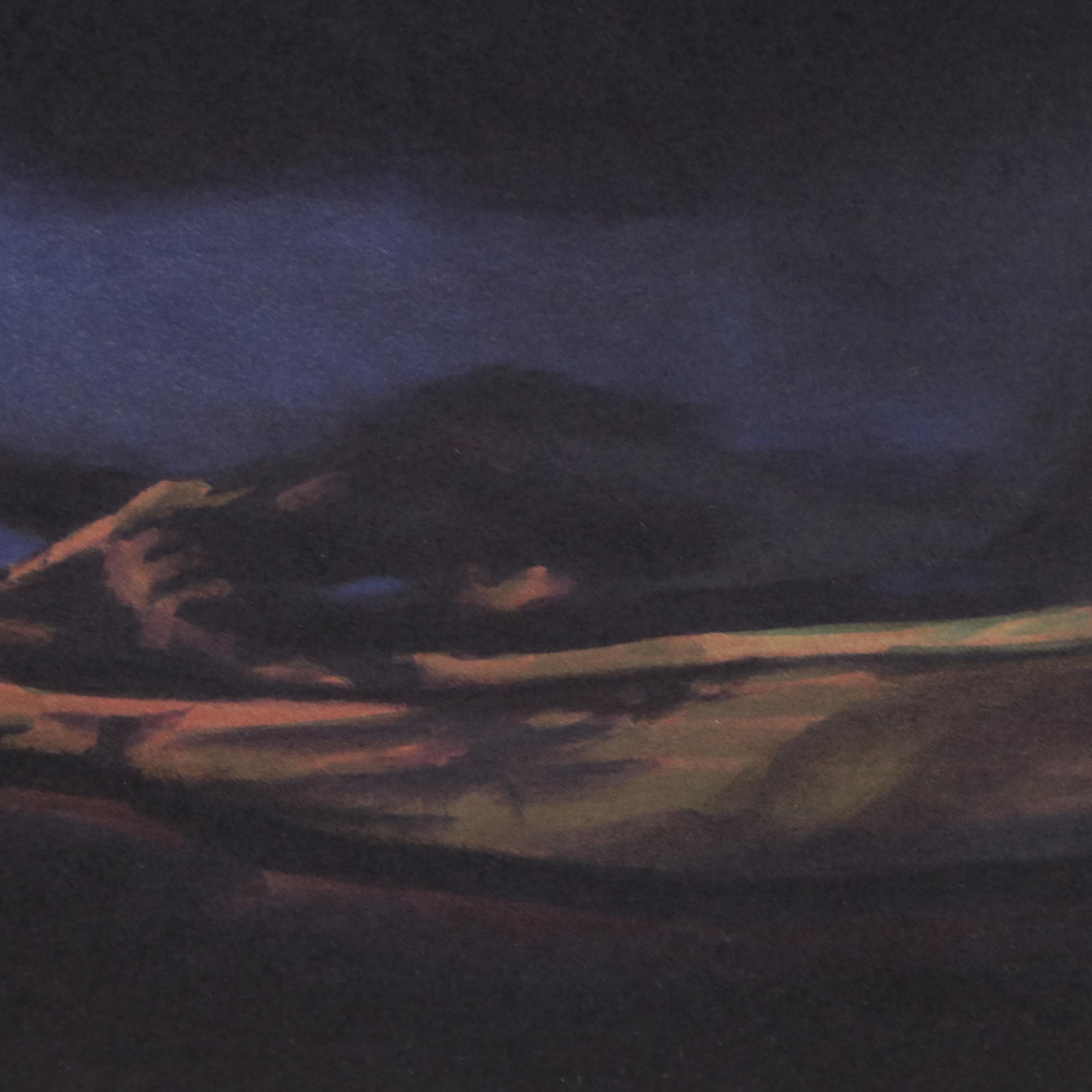 Michael Knigin Color Lithograph "Bold Voyage," 1978