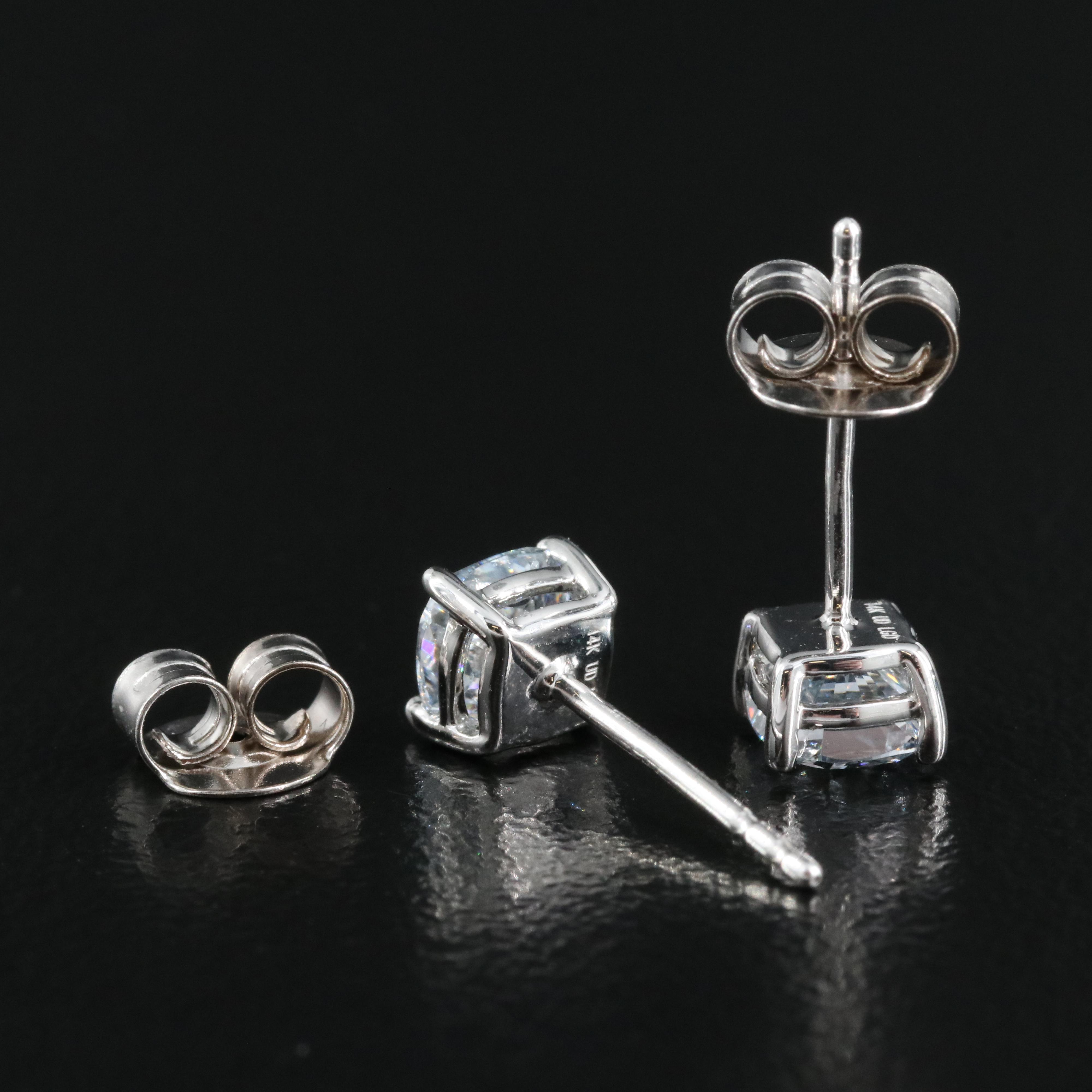 14K 1.14 CTW Lab Grown Diamond Stud Earrings