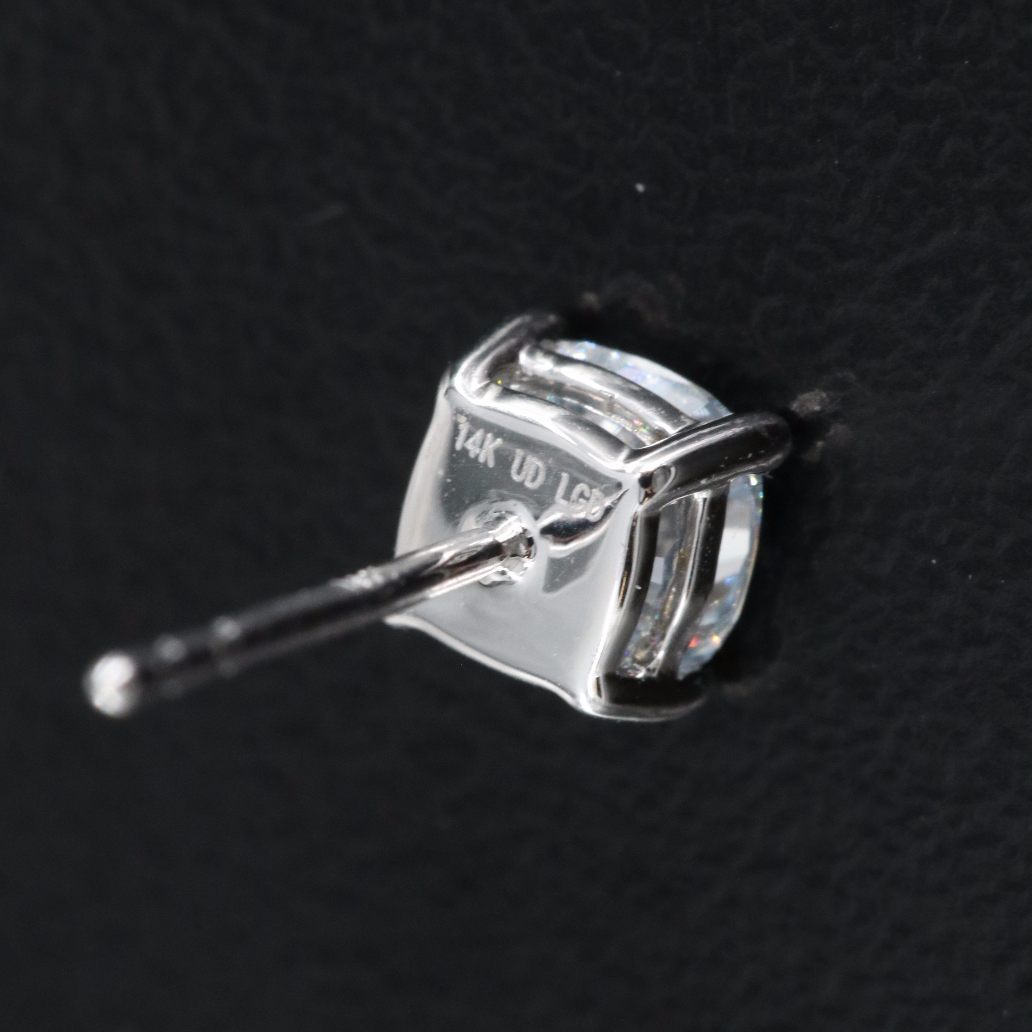 14K 1.14 CTW Lab Grown Diamond Stud Earrings