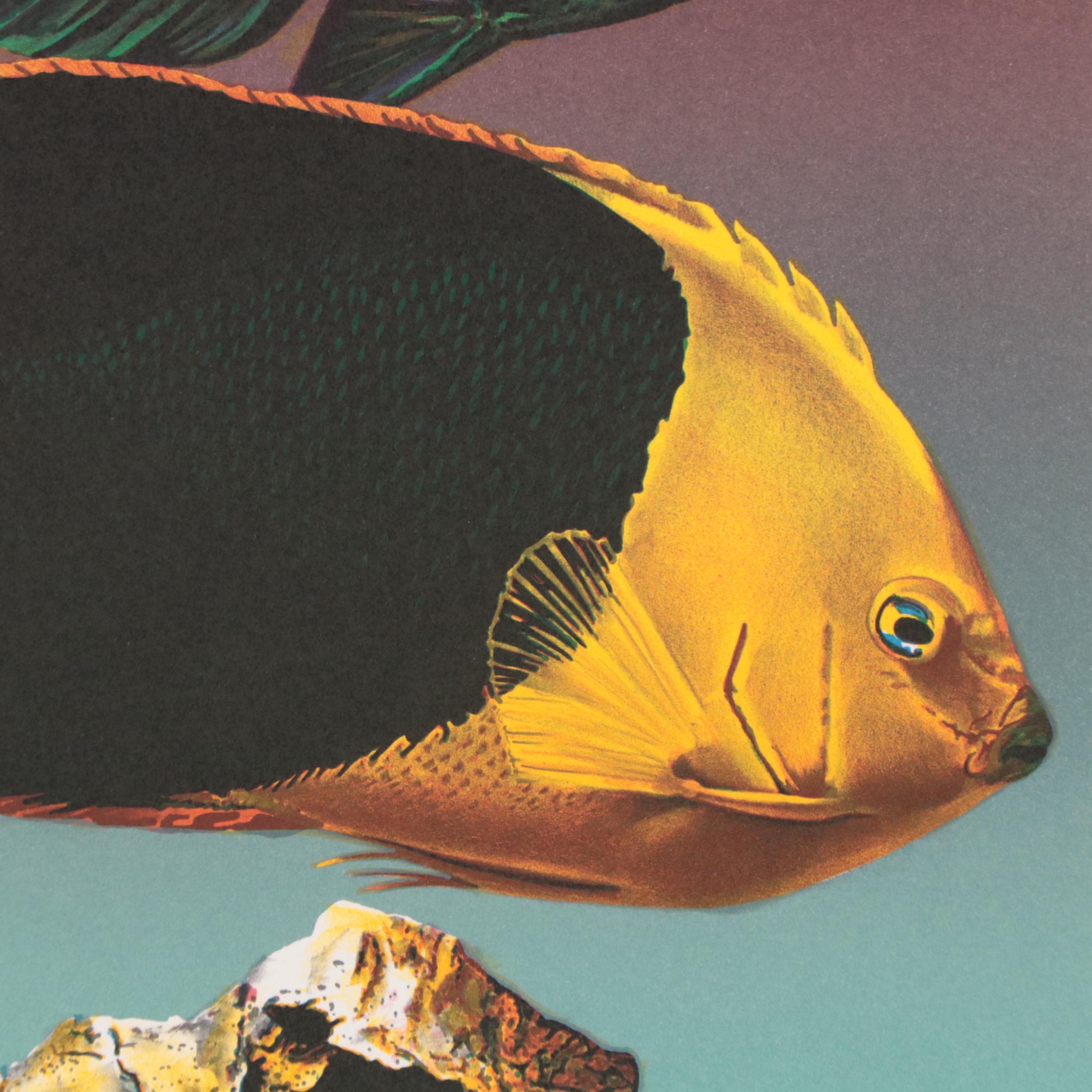 Michael Knigin Color Lithograph "Romantic Lead," 1978