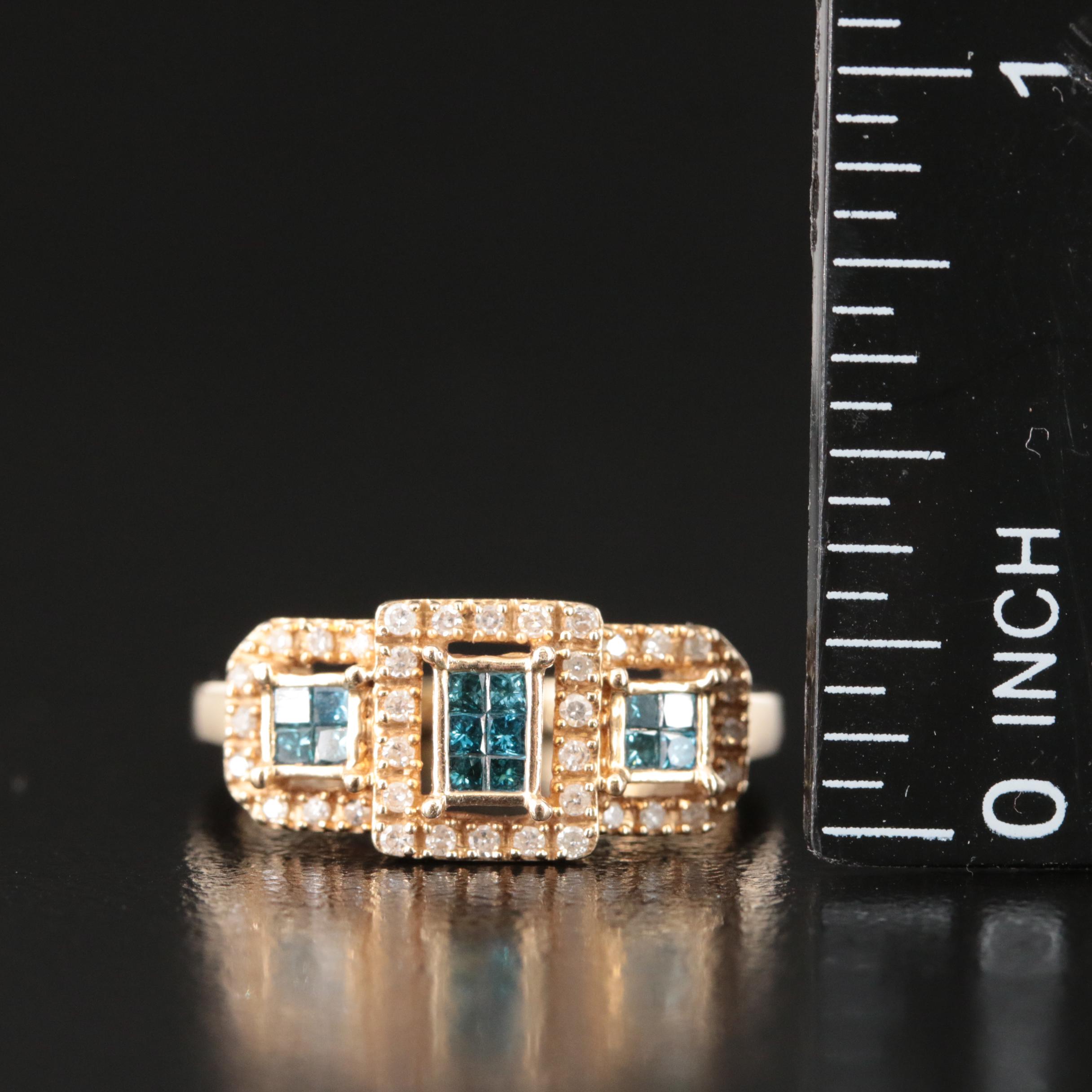 14K 0.53 CTW Diamond Ring