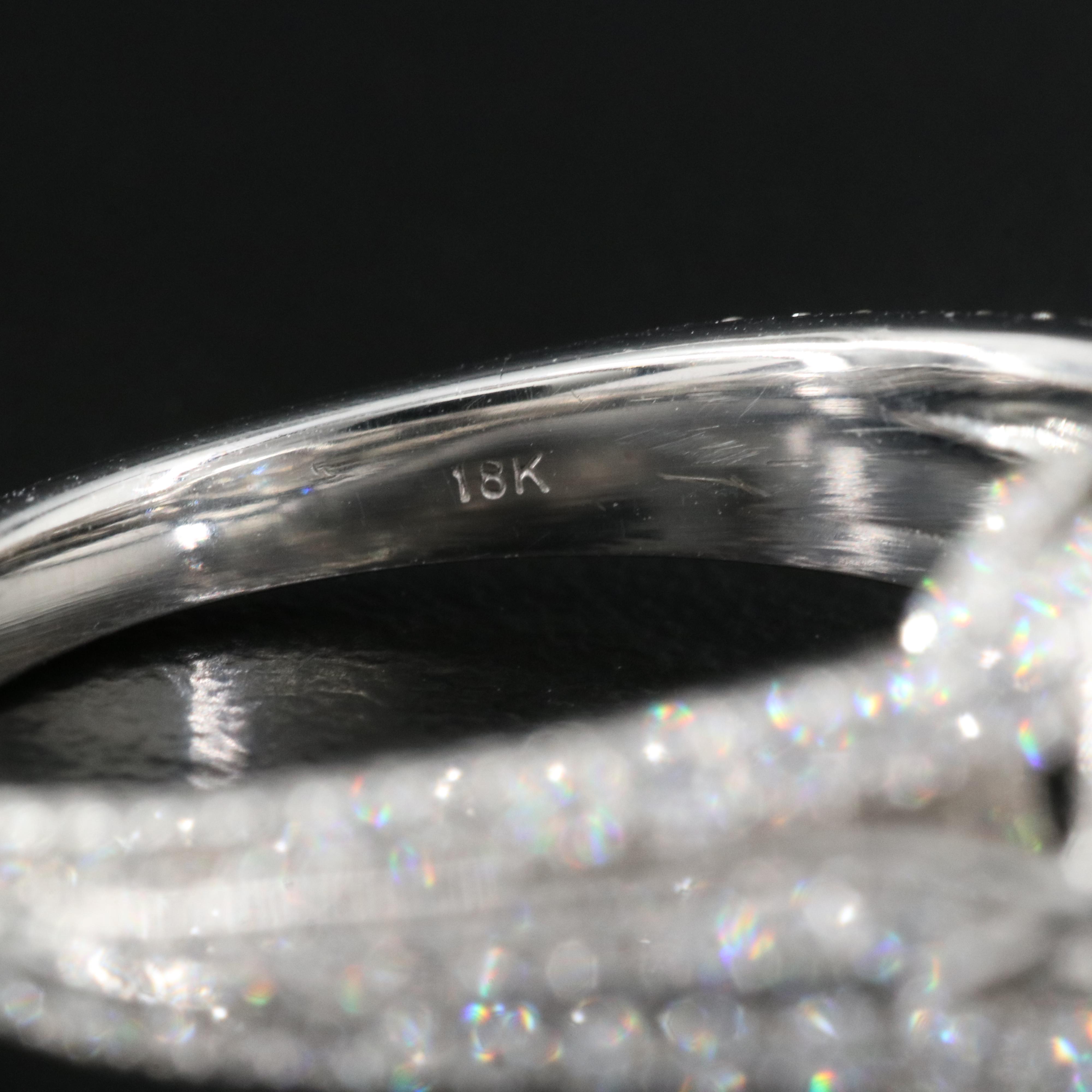 18K 4.35 CTW Diamond Ring