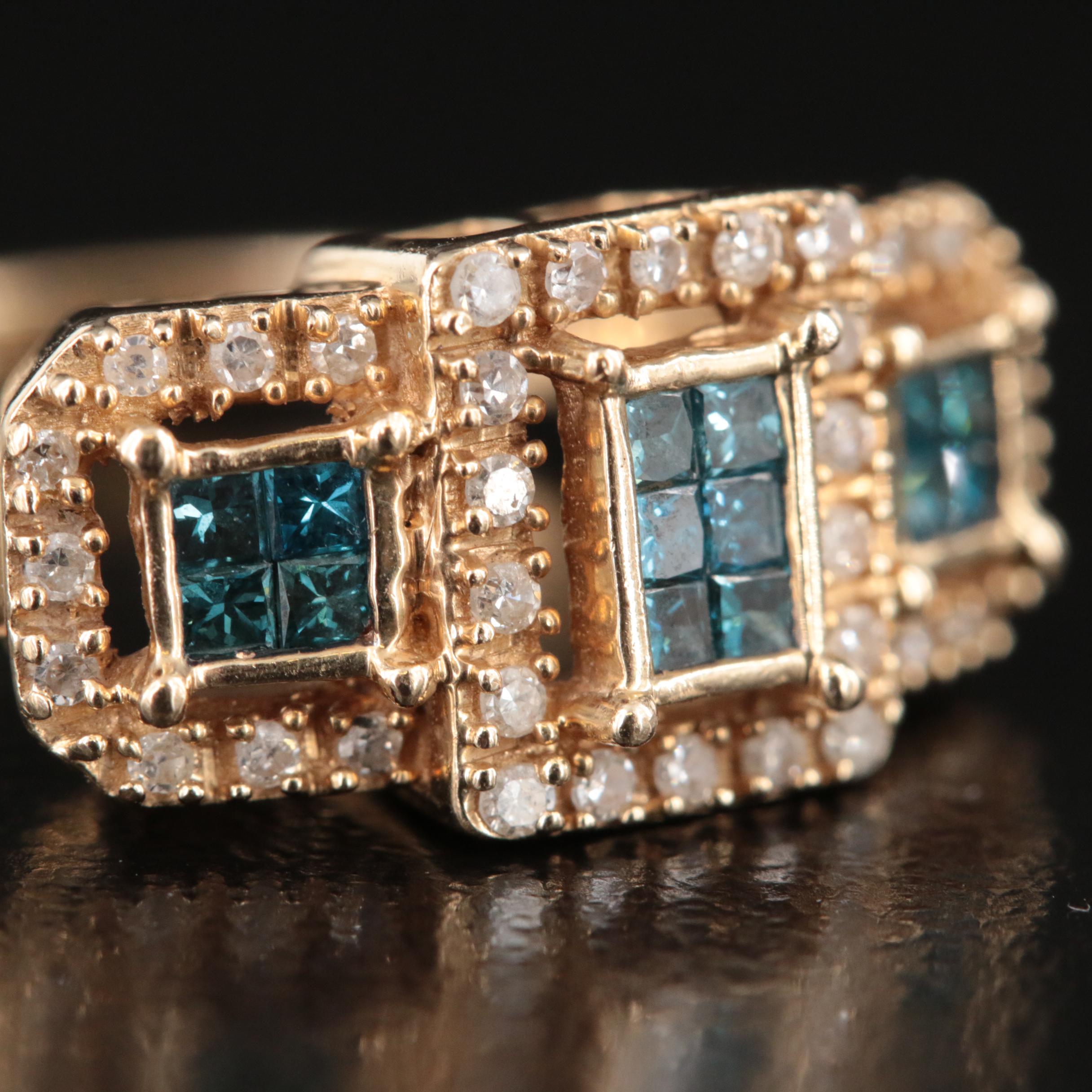 14K 0.53 CTW Diamond Ring