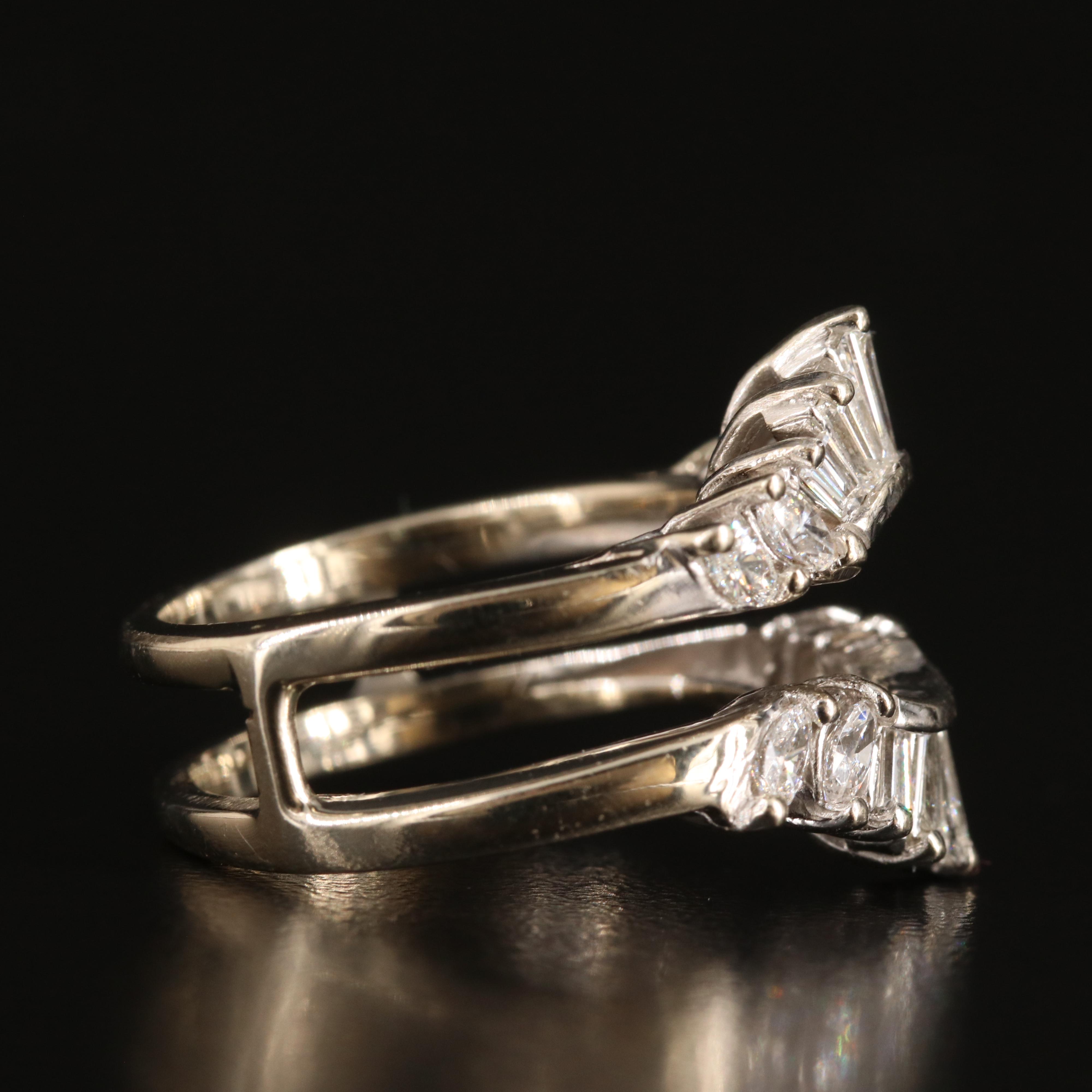 14K 1.04 CTW Diamond Enhancer Ring