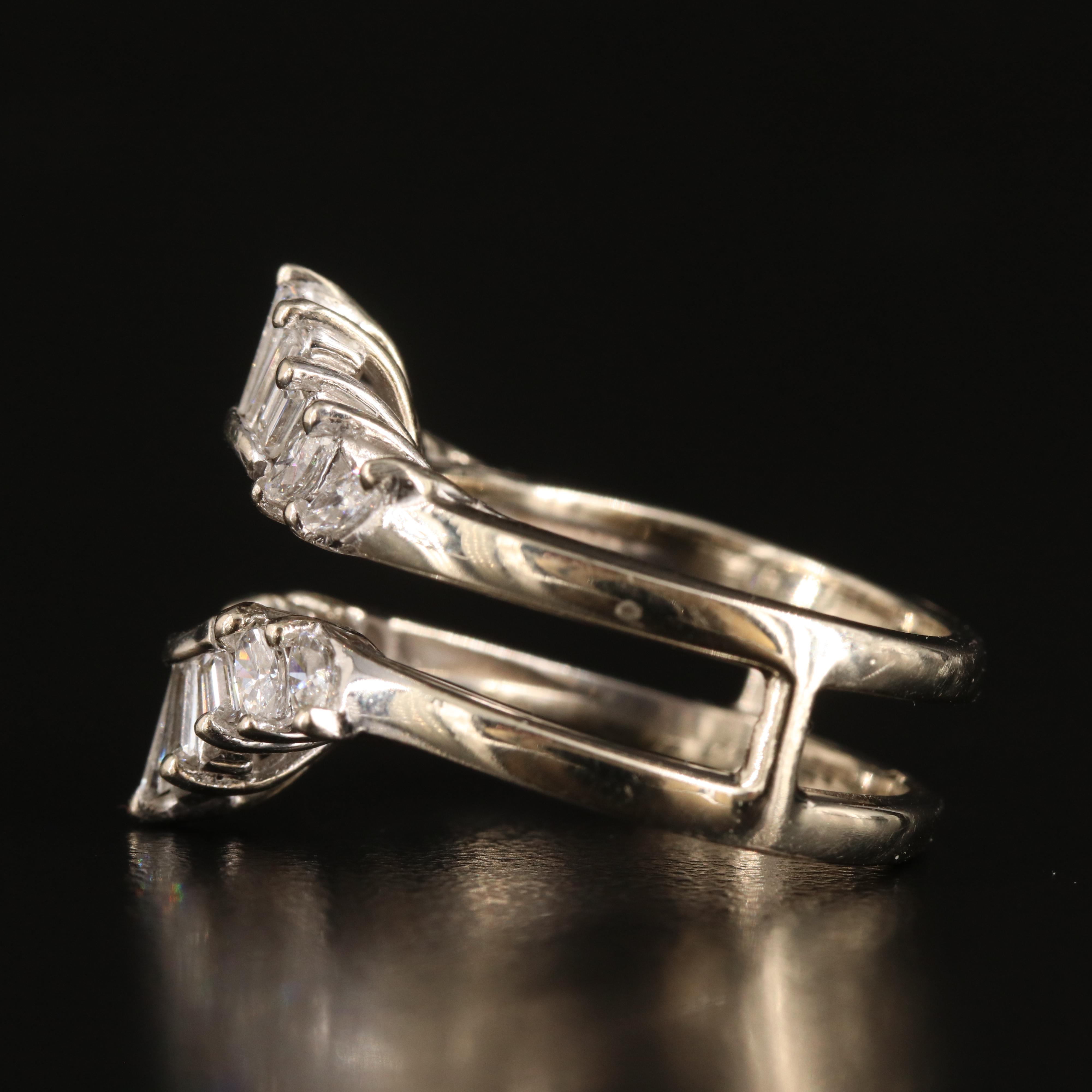 14K 1.04 CTW Diamond Enhancer Ring