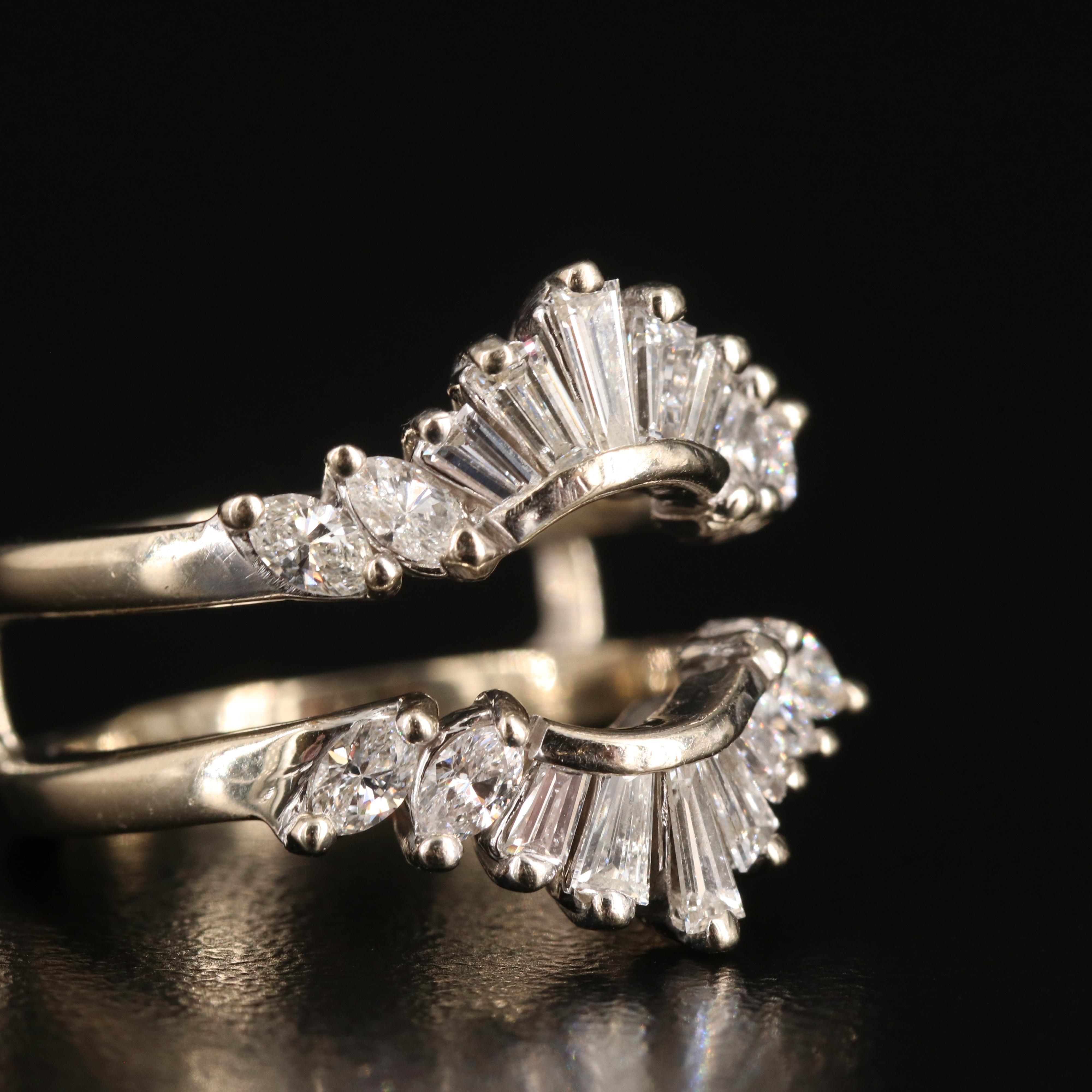 14K 1.04 CTW Diamond Enhancer Ring