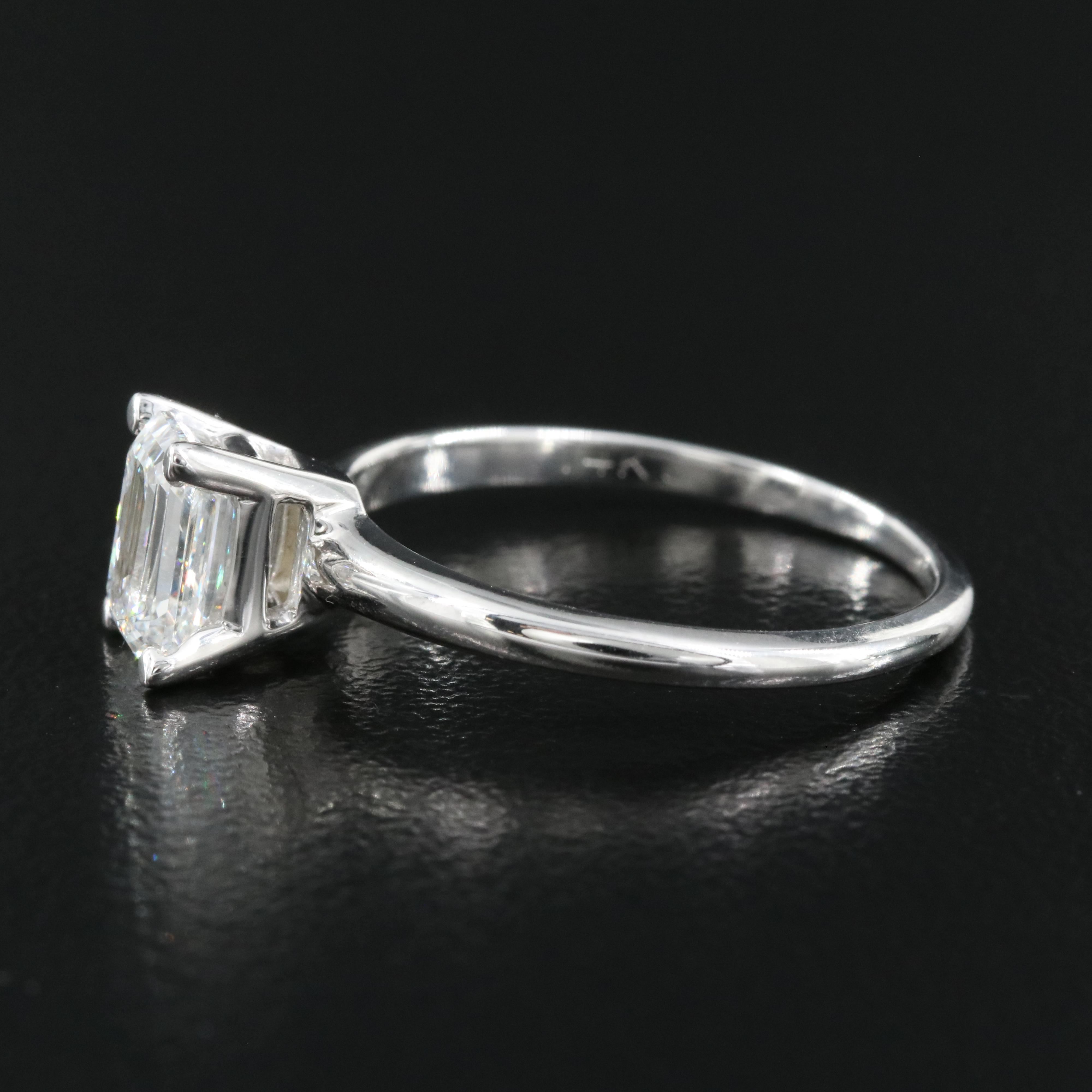 14K 1.01 CT Lab Grown Diamond Solitaire Ring