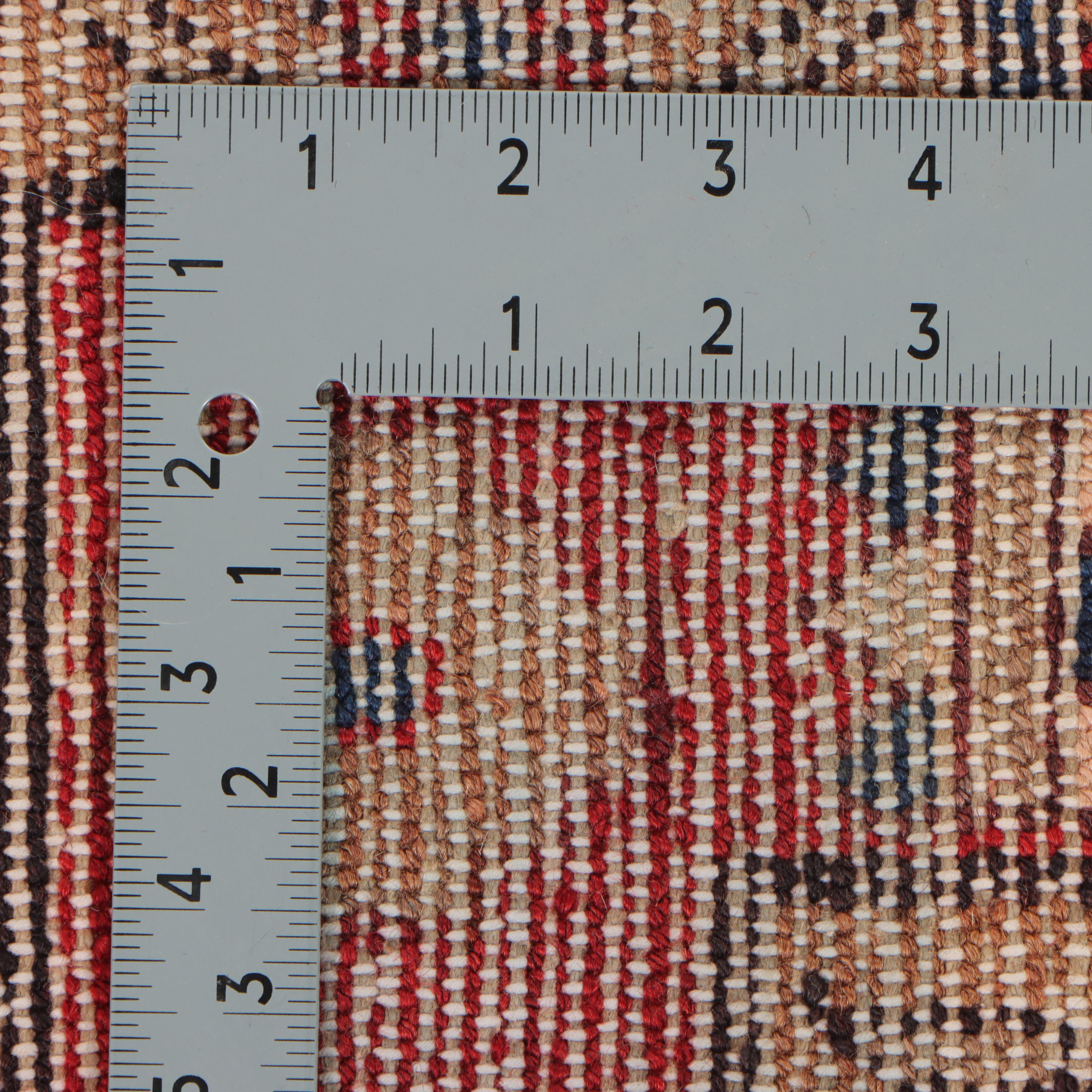 4'5 x 7'3 Hand-Knotted Persian Kharaghan Area Rug