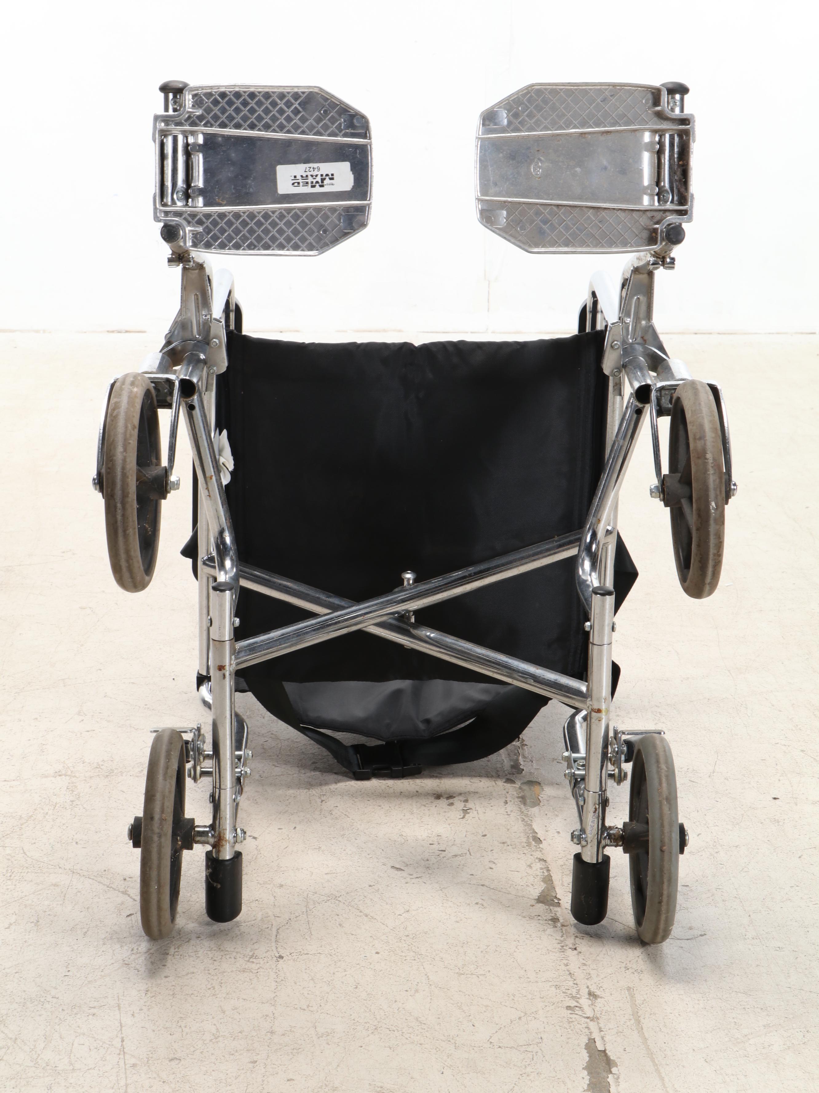 Med Mart Collapsible Wheelchair