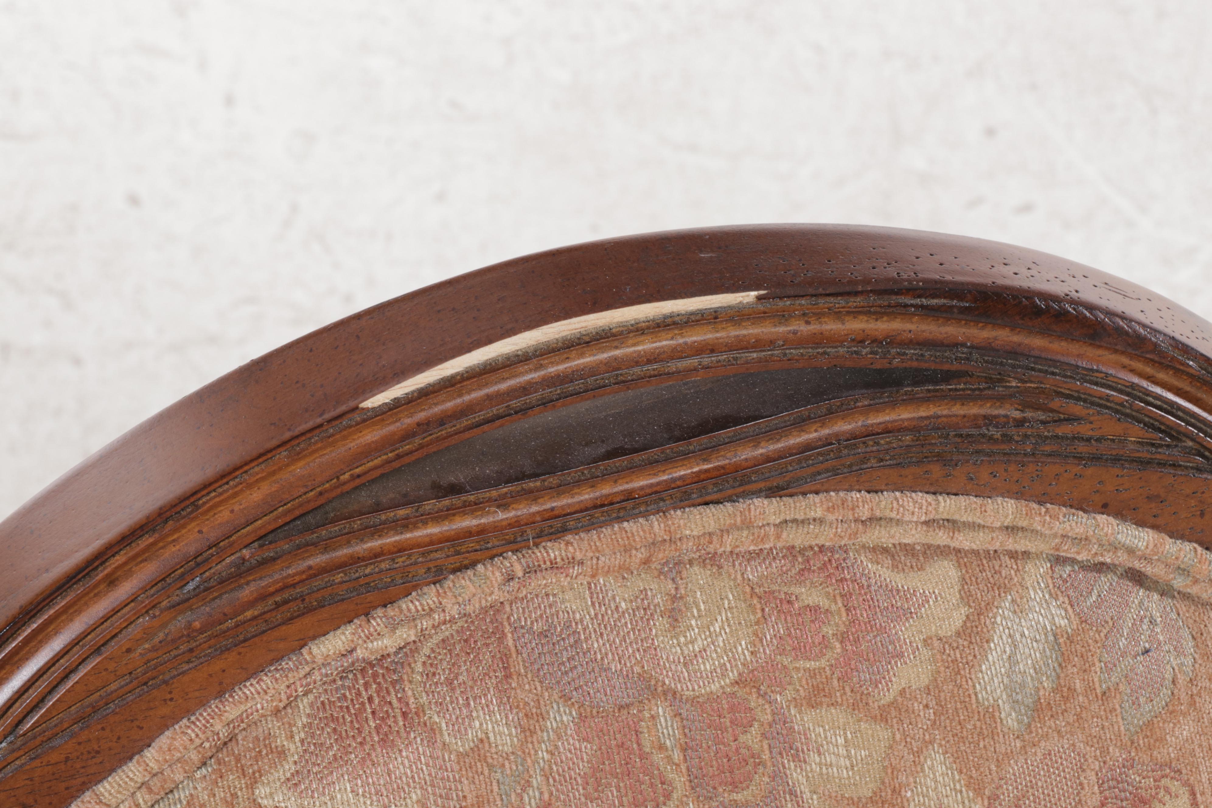 Best Chairs Inc. Custom-Upholstered Hardwood Glider and Ottoman