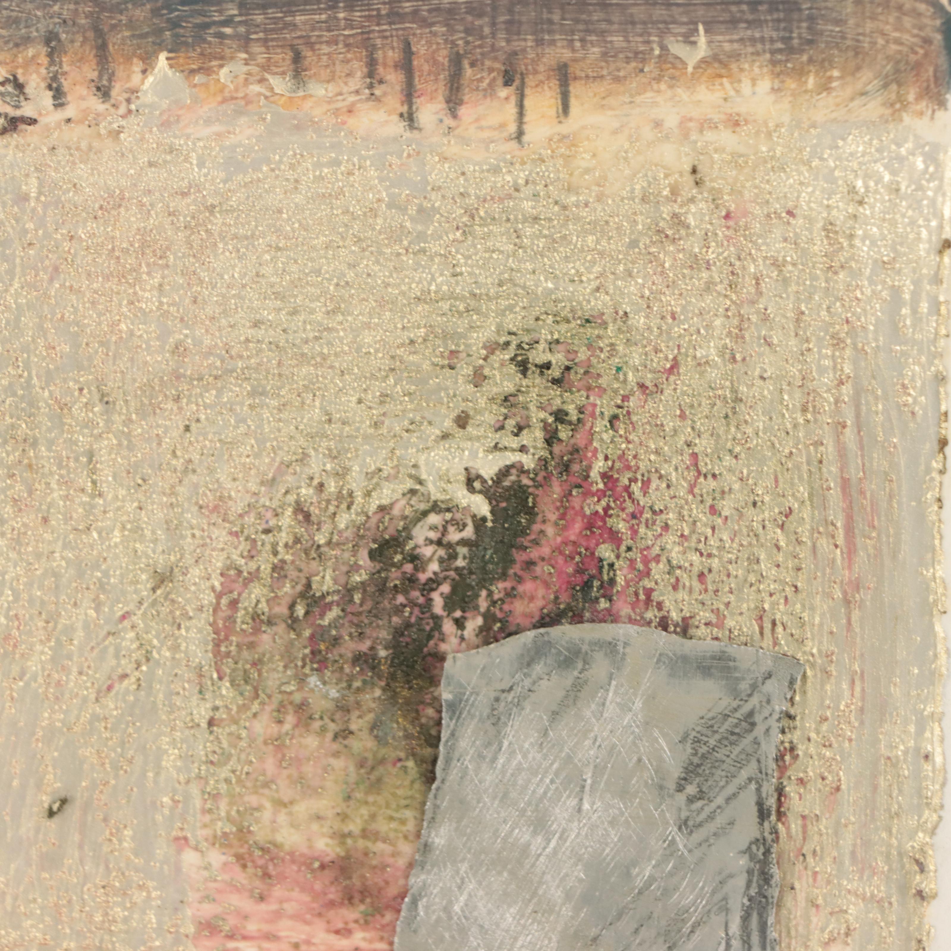 Nelly Ferrara Abstract Mixed Media Painting