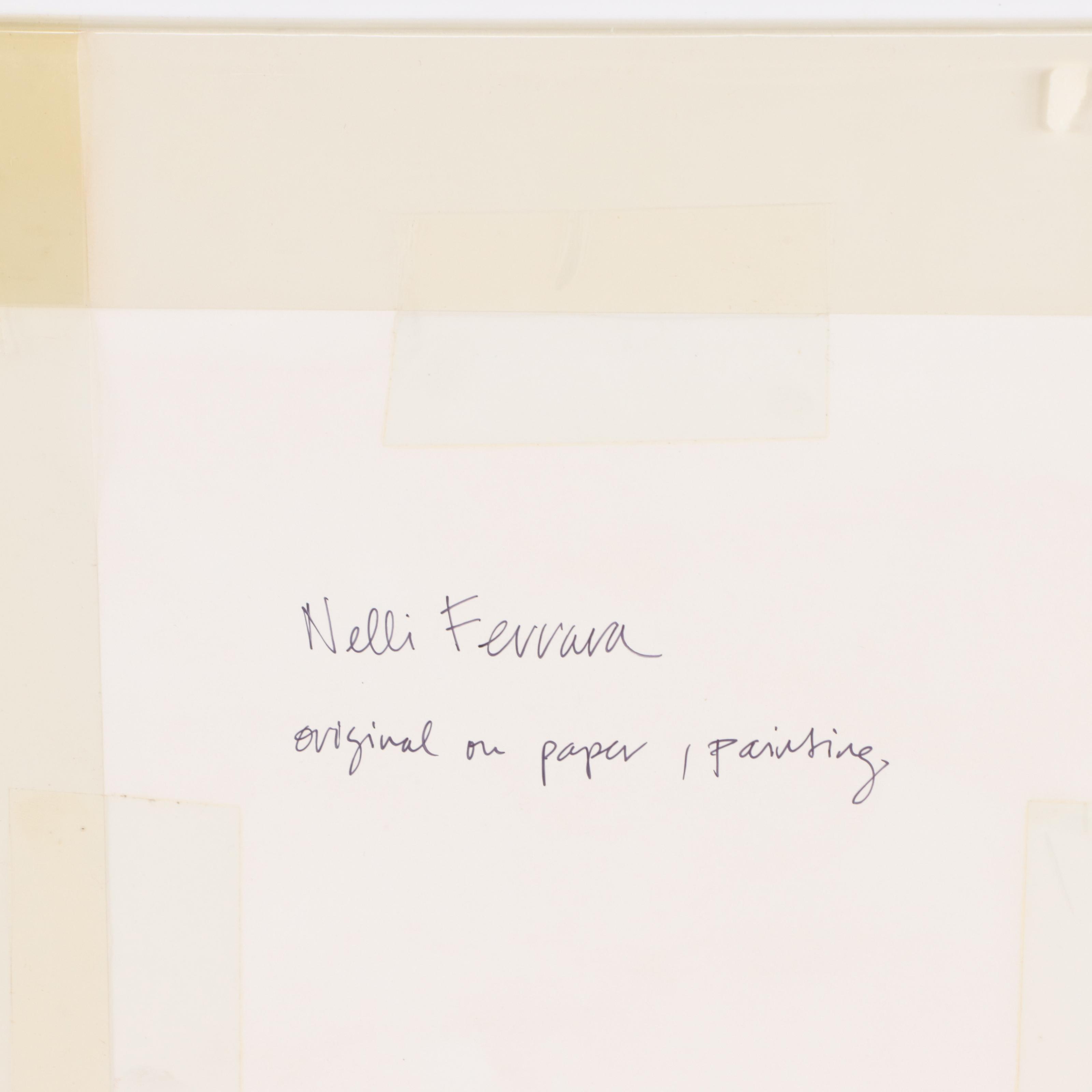 Nelly Ferrara Abstract Mixed Media Painting