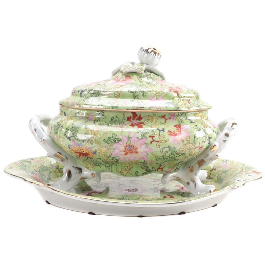 Decorative Chinese Porcelain Tureen