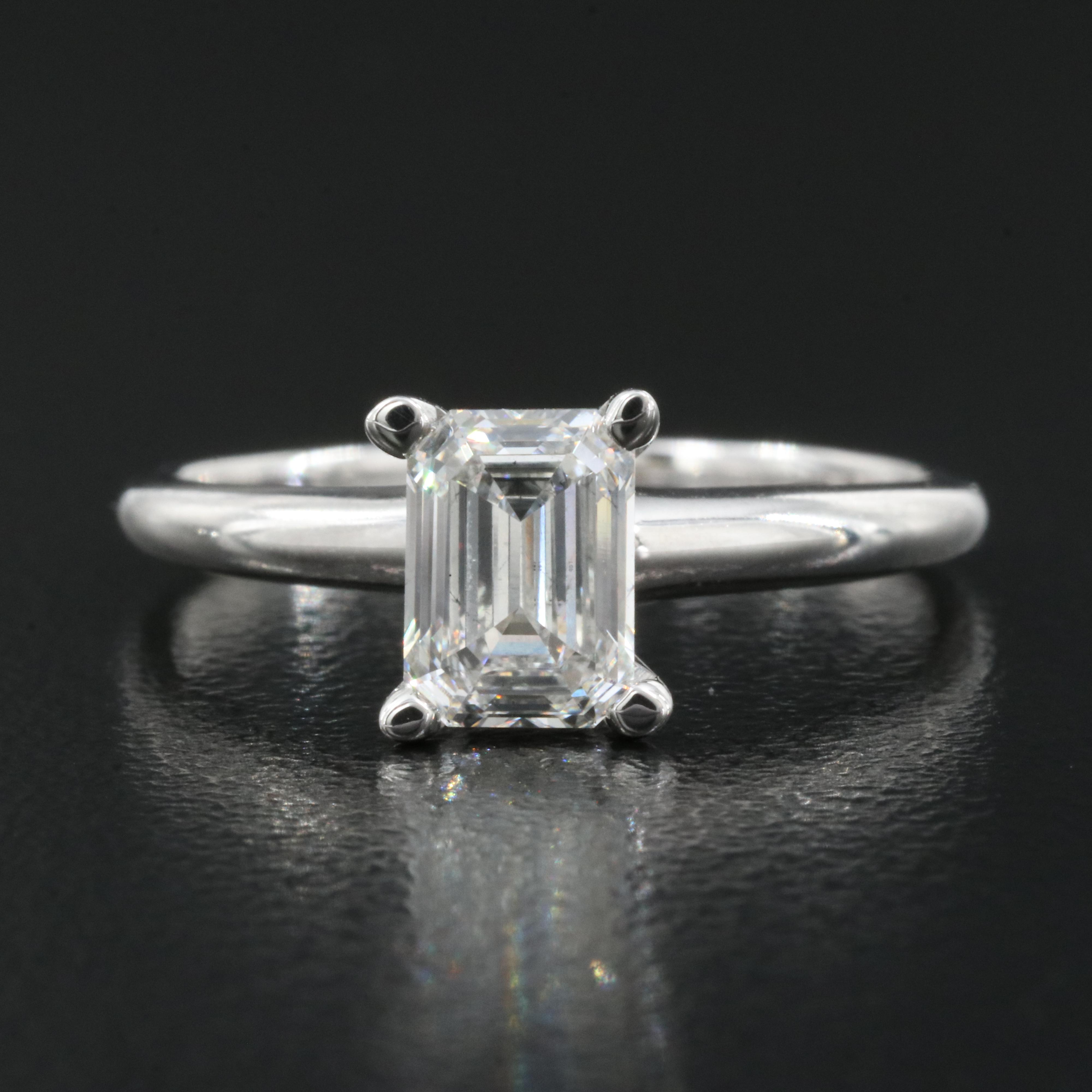 14K 1.02 CT Lab Grown Diamond Solitaire Ring