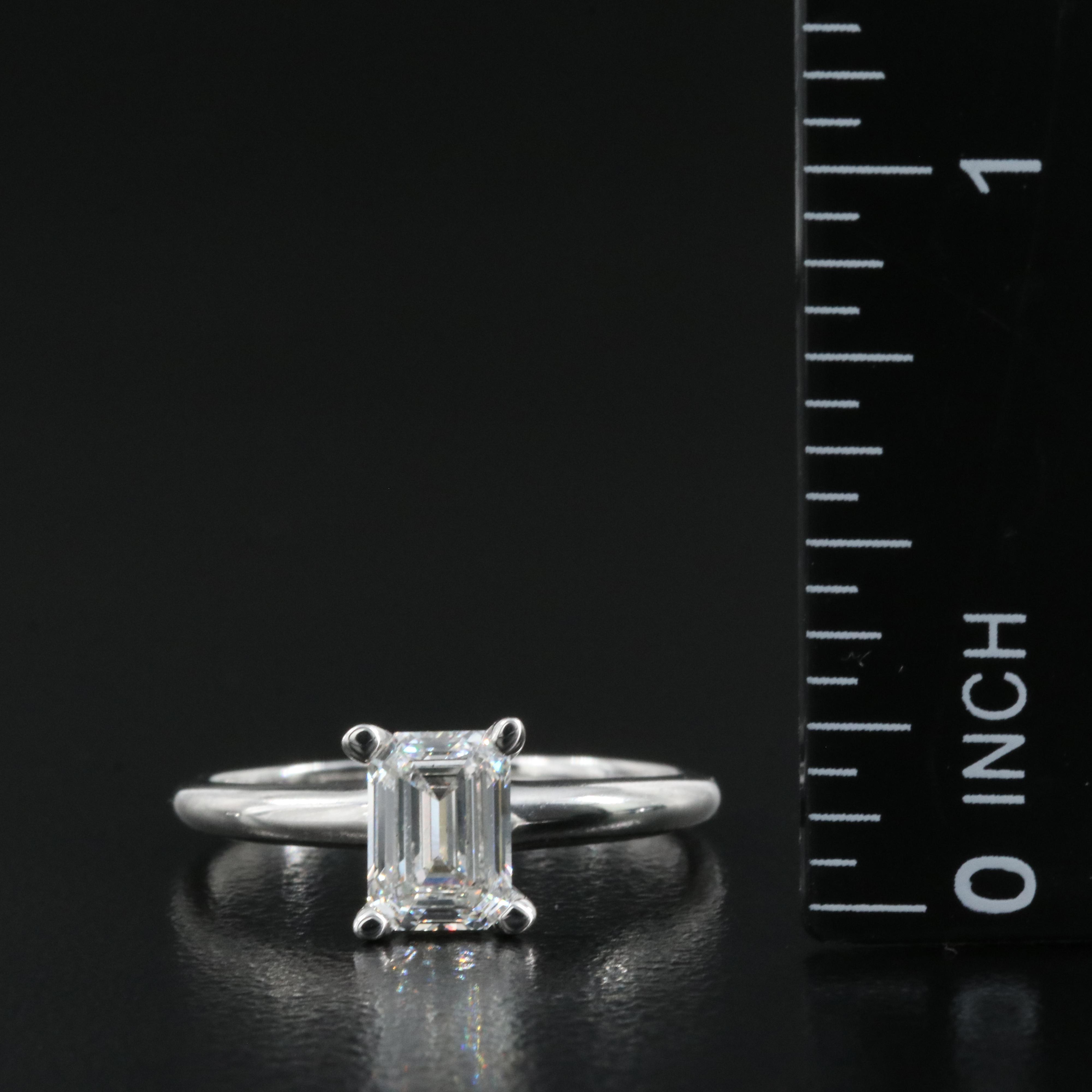 14K 1.02 CT Lab Grown Diamond Solitaire Ring