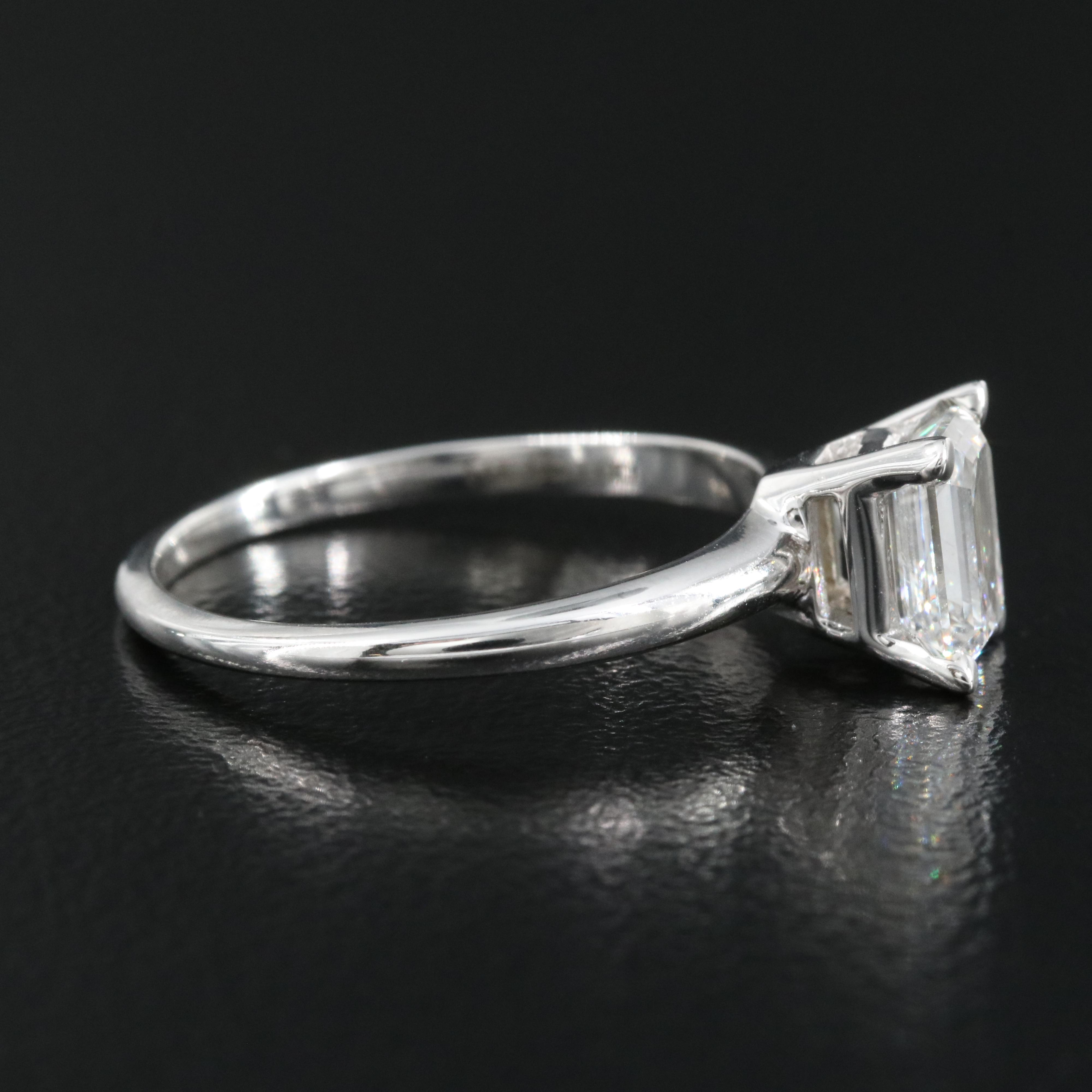 14K 1.02 CT Lab Grown Diamond Solitaire Ring