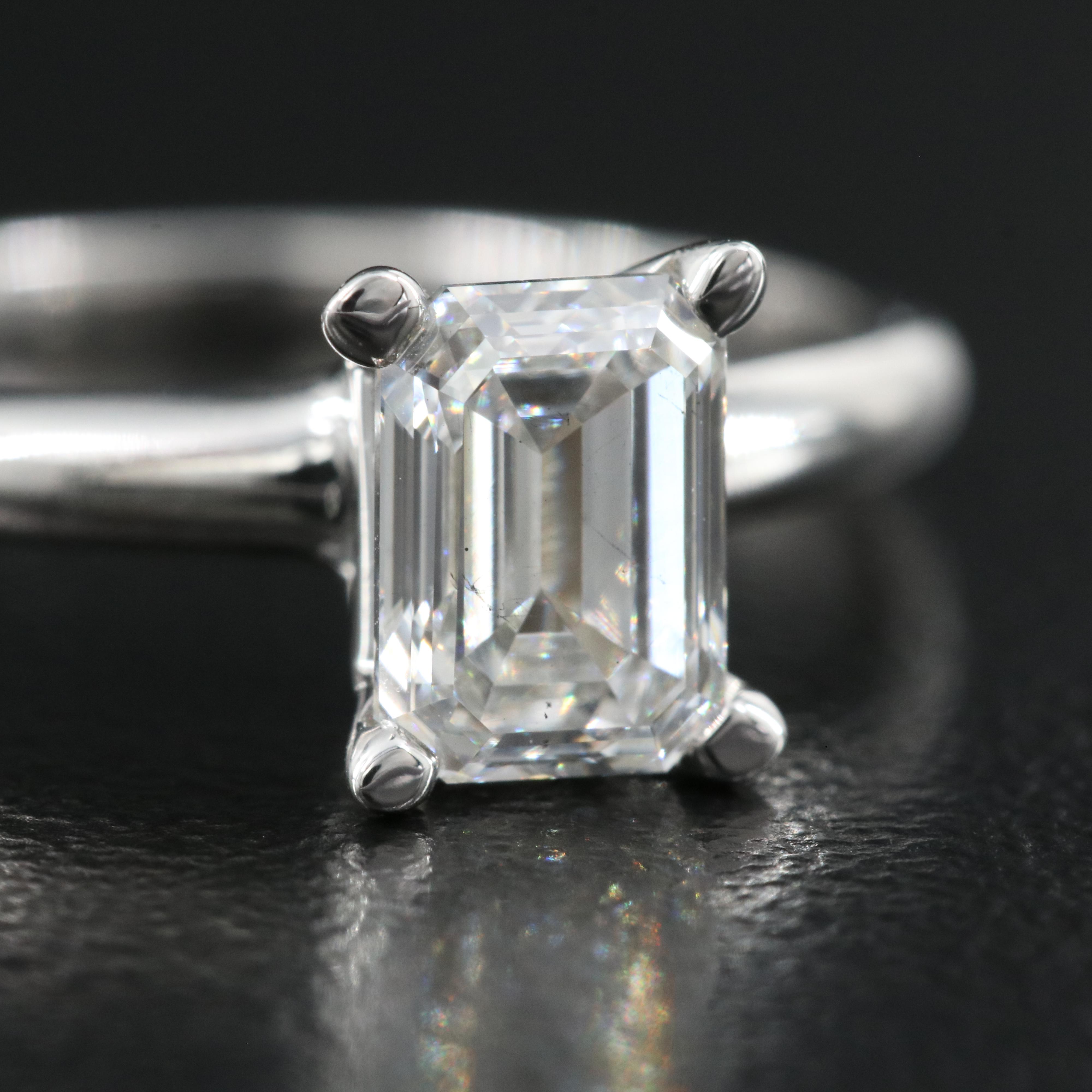14K 1.02 CT Lab Grown Diamond Solitaire Ring
