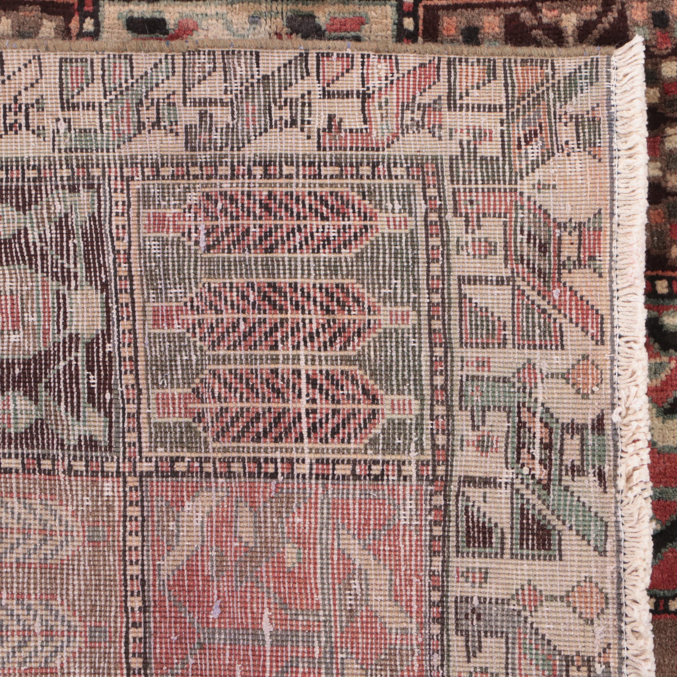 4'10 x 9' Hand-Knotted Persian Bakhtiari Area Rug