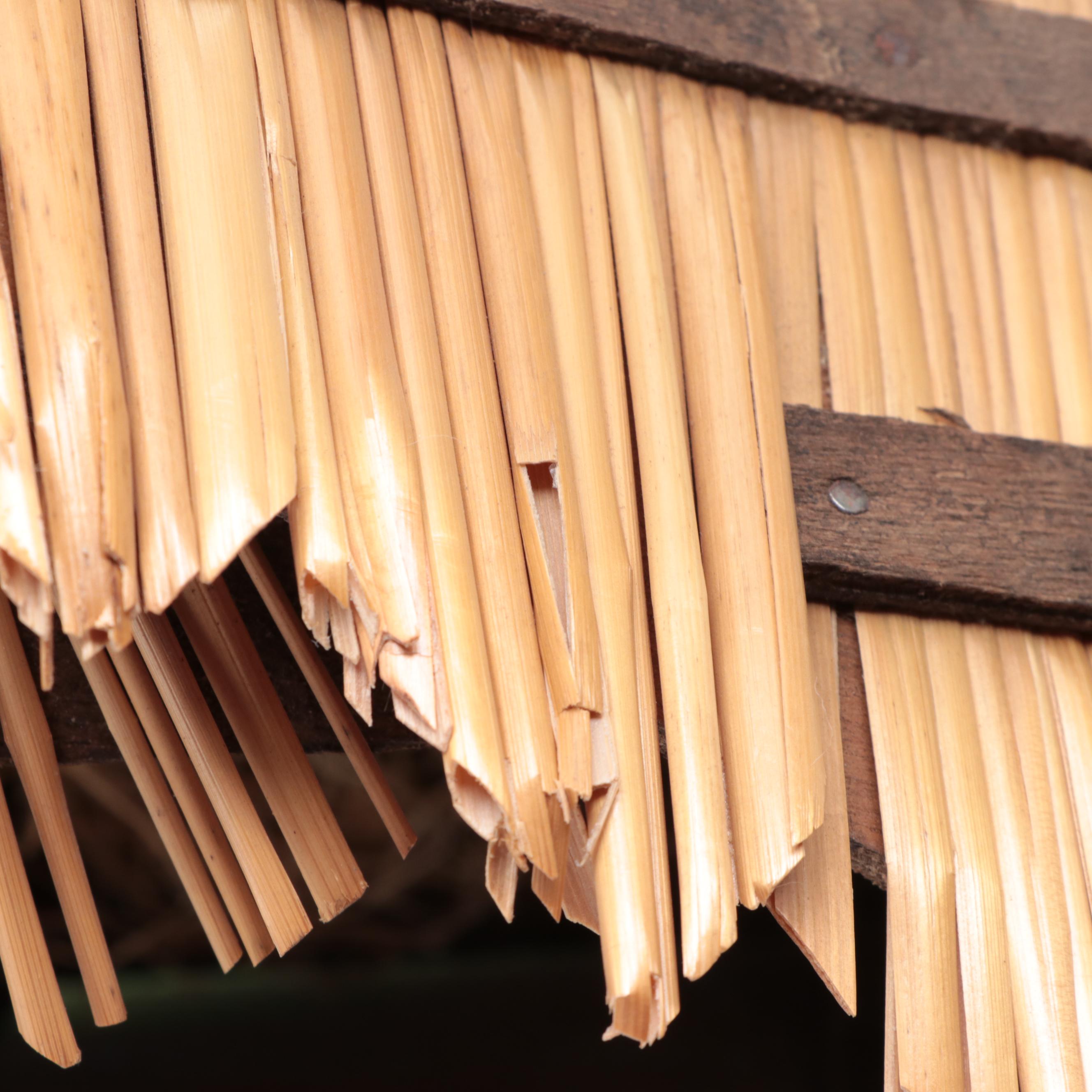 Christmas Nativity Figurines with Wood Nativity Backdrop