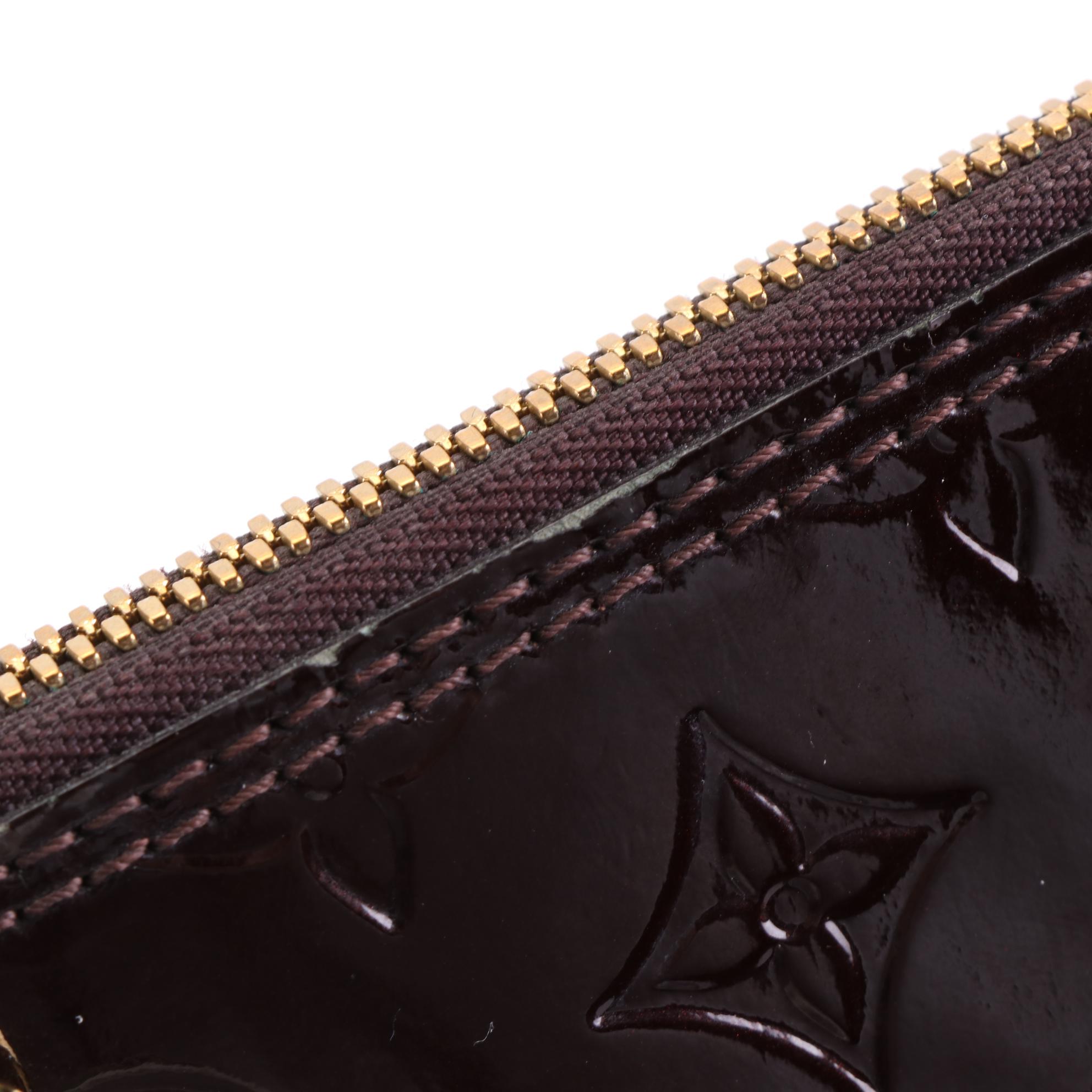 Louis Vuitton Alma PM Handbag in Monogram Vernis