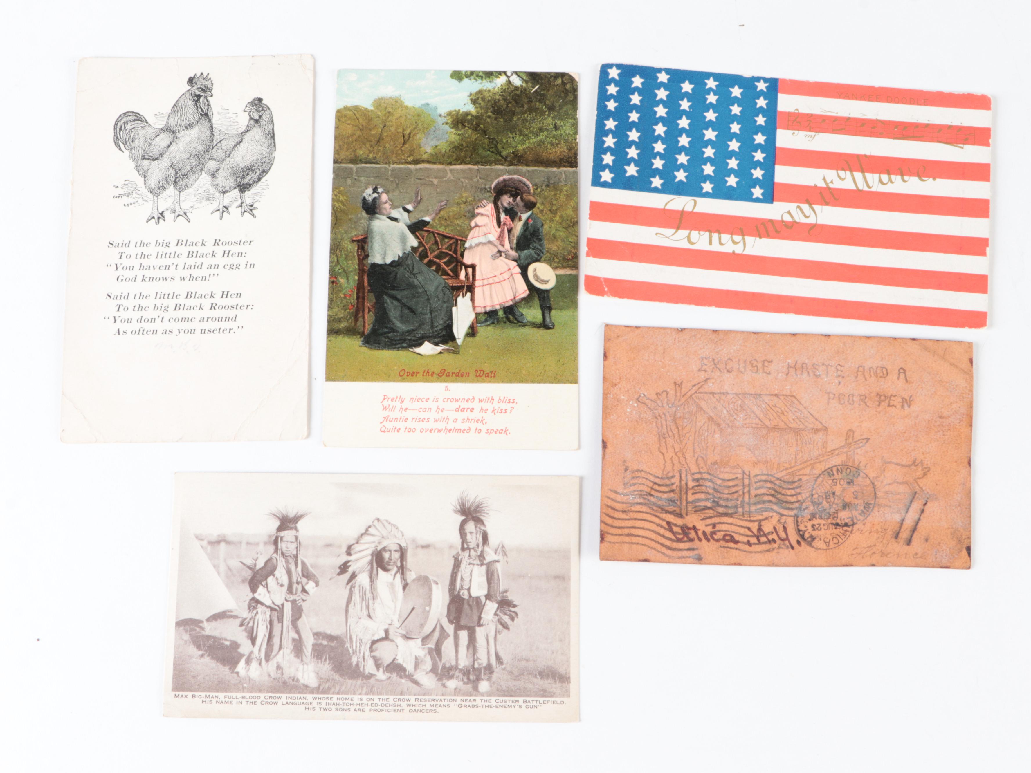 Souvenir, Holiday, and More Postcards and Other Ephemera, 20th Century