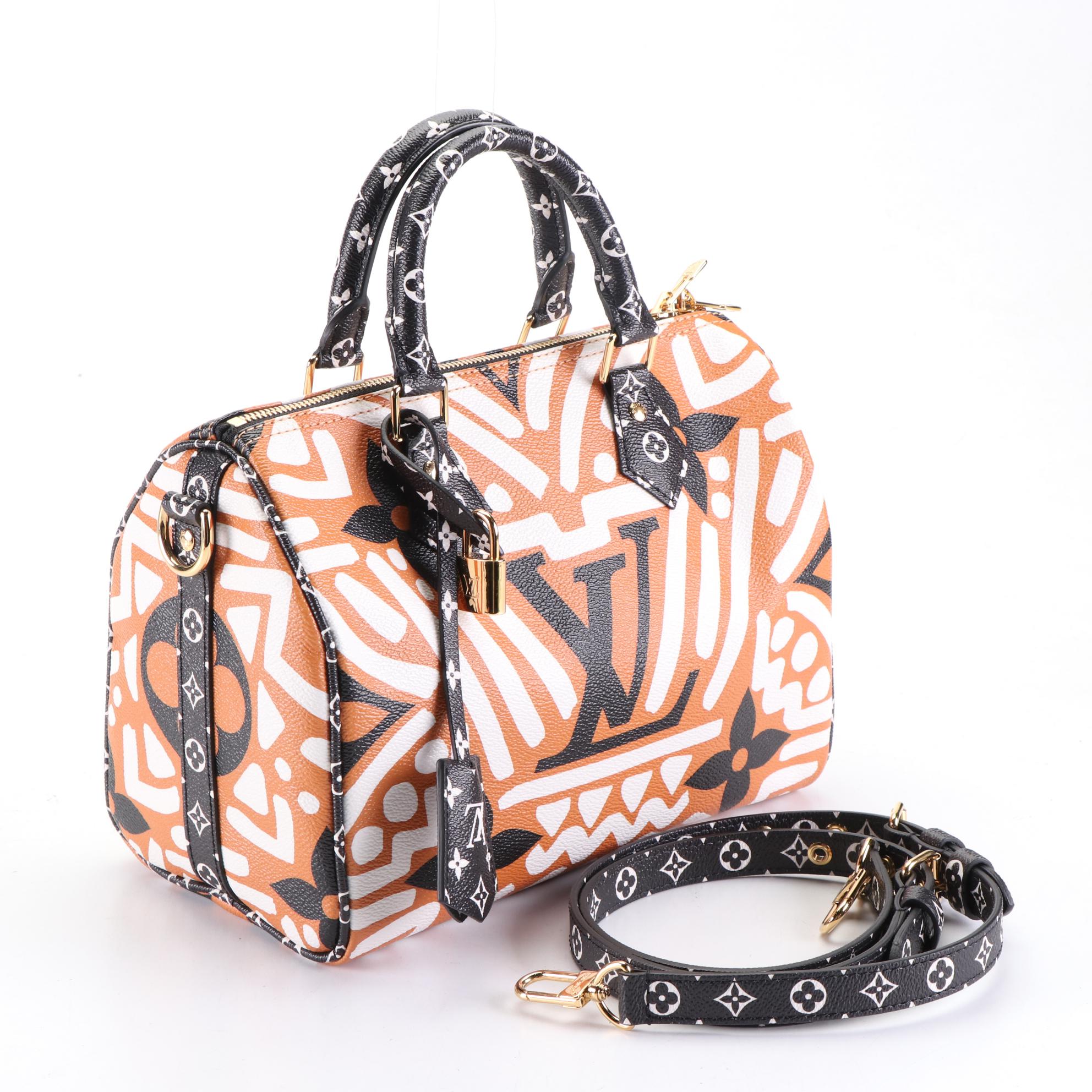 Louis Vuitton Speedy Bandoulière 25 in Crafty Monogram Giant Canvas