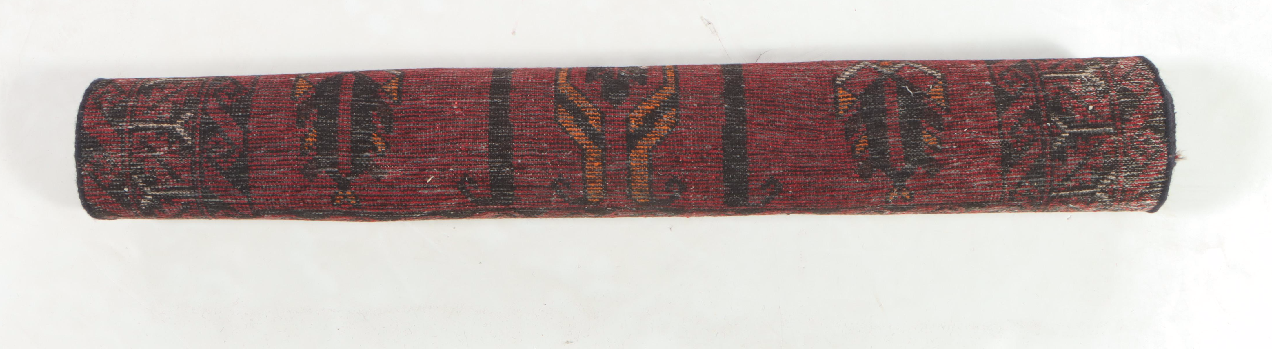 3'9 x 7'1 Hand-Knotted Afghan Baluch Area Rug