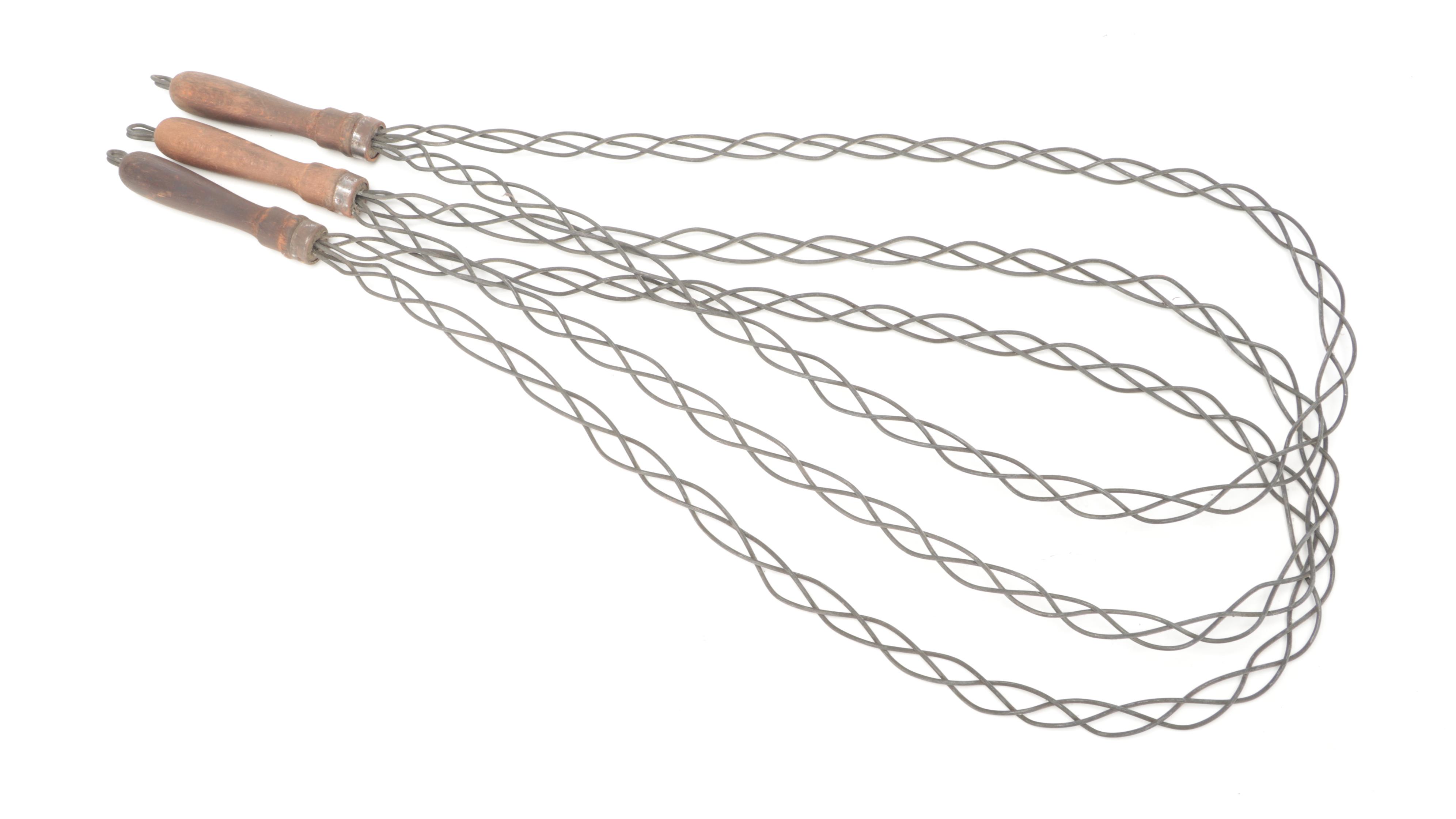 Braided Wire Rug Beaters, Late 19th/ Early 20th Century