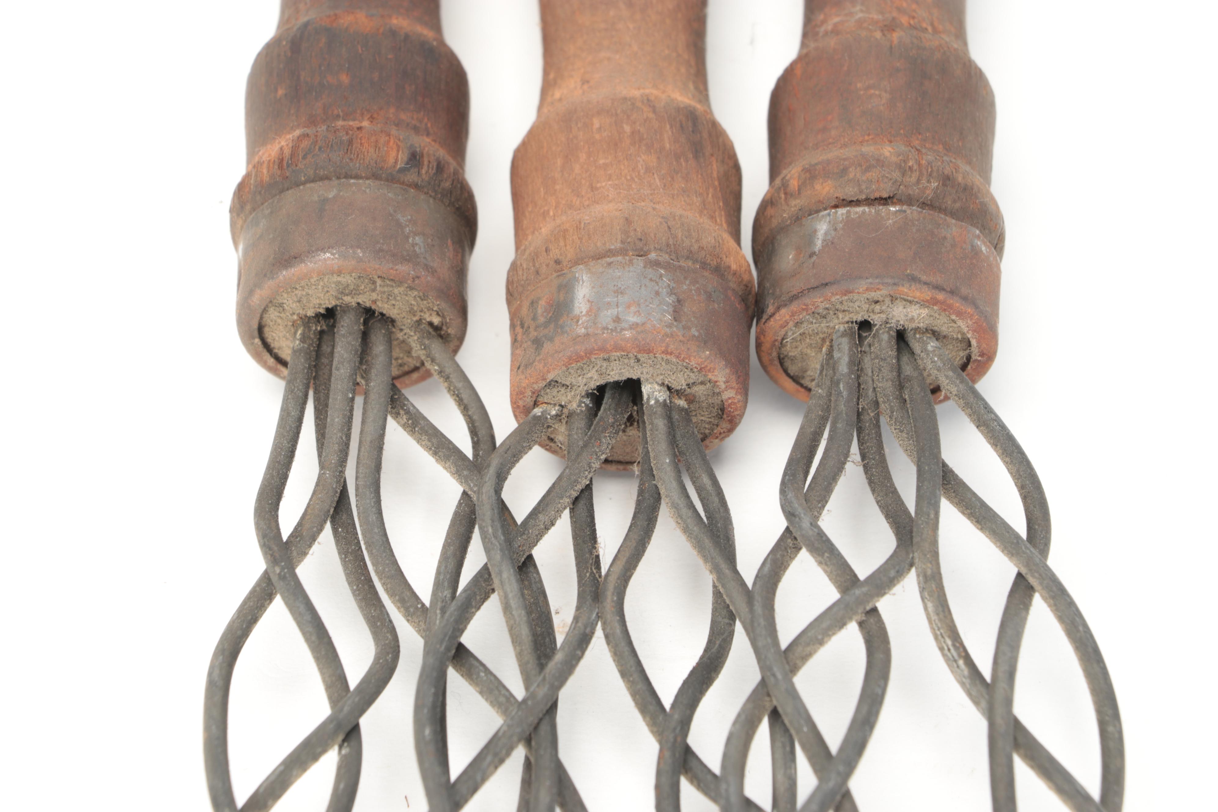 Braided Wire Rug Beaters, Late 19th/ Early 20th Century