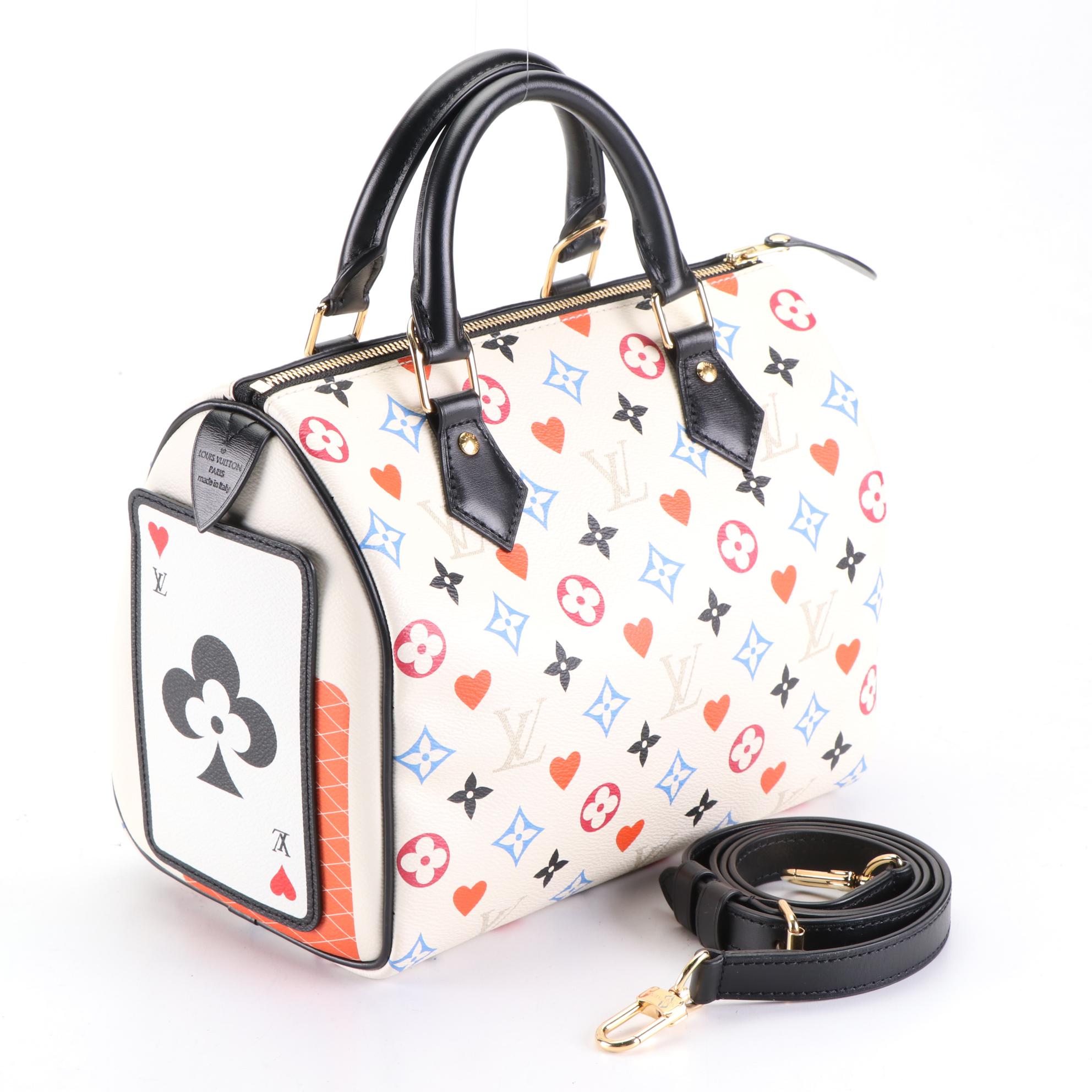 Louis Vuitton Speedy Bandoulière 25 in Multicolor Game-On Monogram and Leather