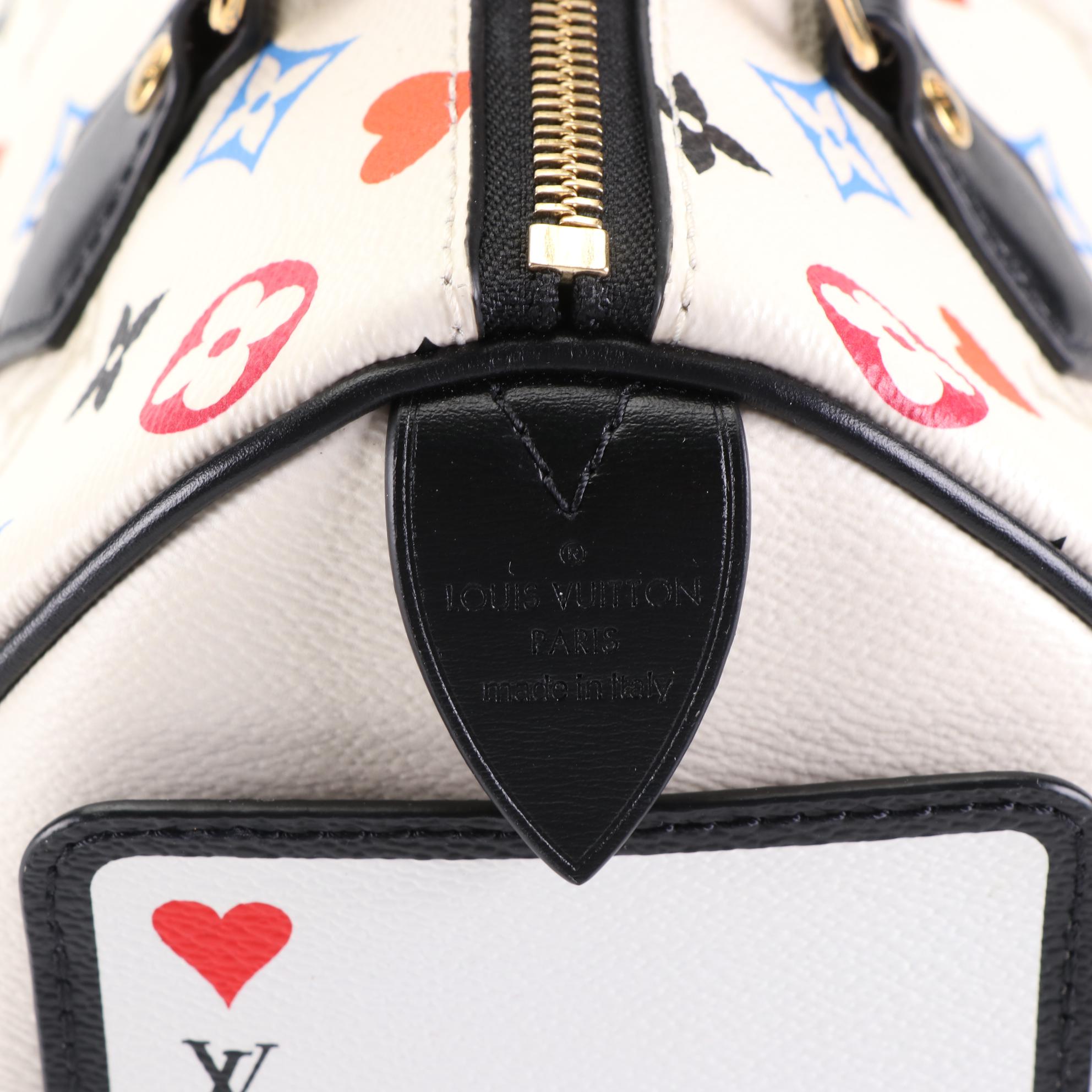 Louis Vuitton Speedy Bandoulière 25 in Multicolor Game-On Monogram and Leather