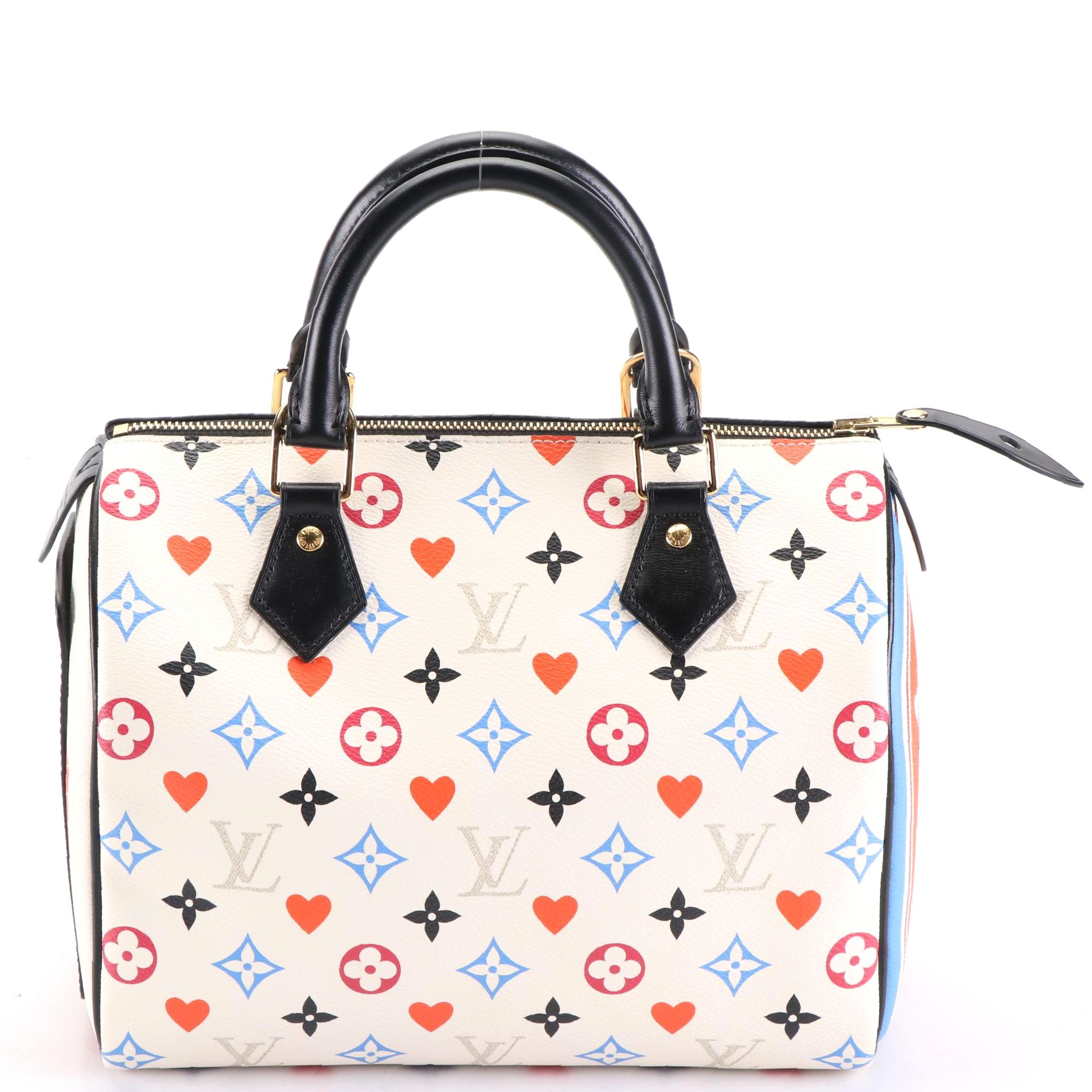Louis Vuitton Speedy Bandoulière 25 in Multicolor Game-On Monogram and Leather
