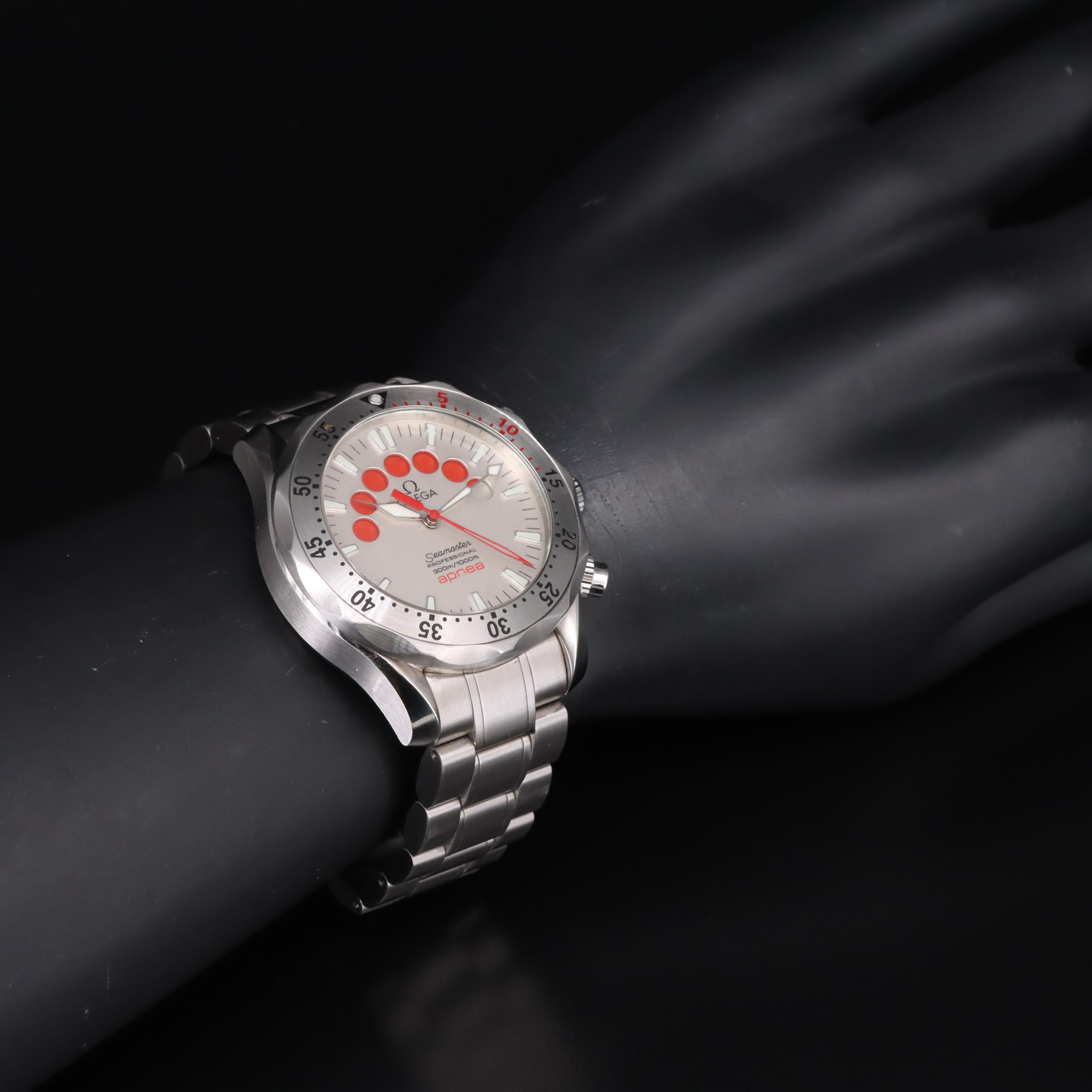 Omega Seamaster Apnea Jaques Mayol Watch