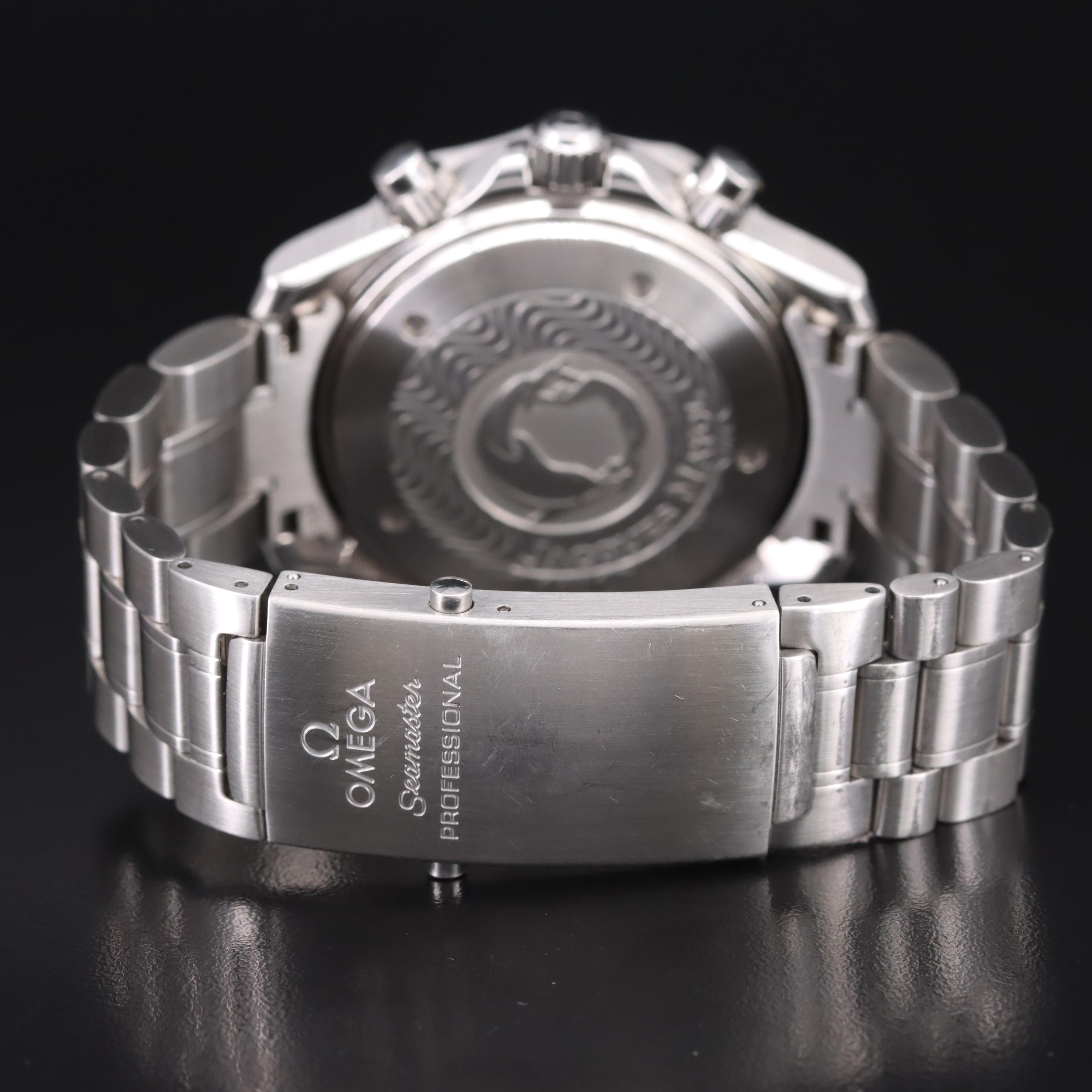 Omega Seamaster Apnea Jaques Mayol Watch