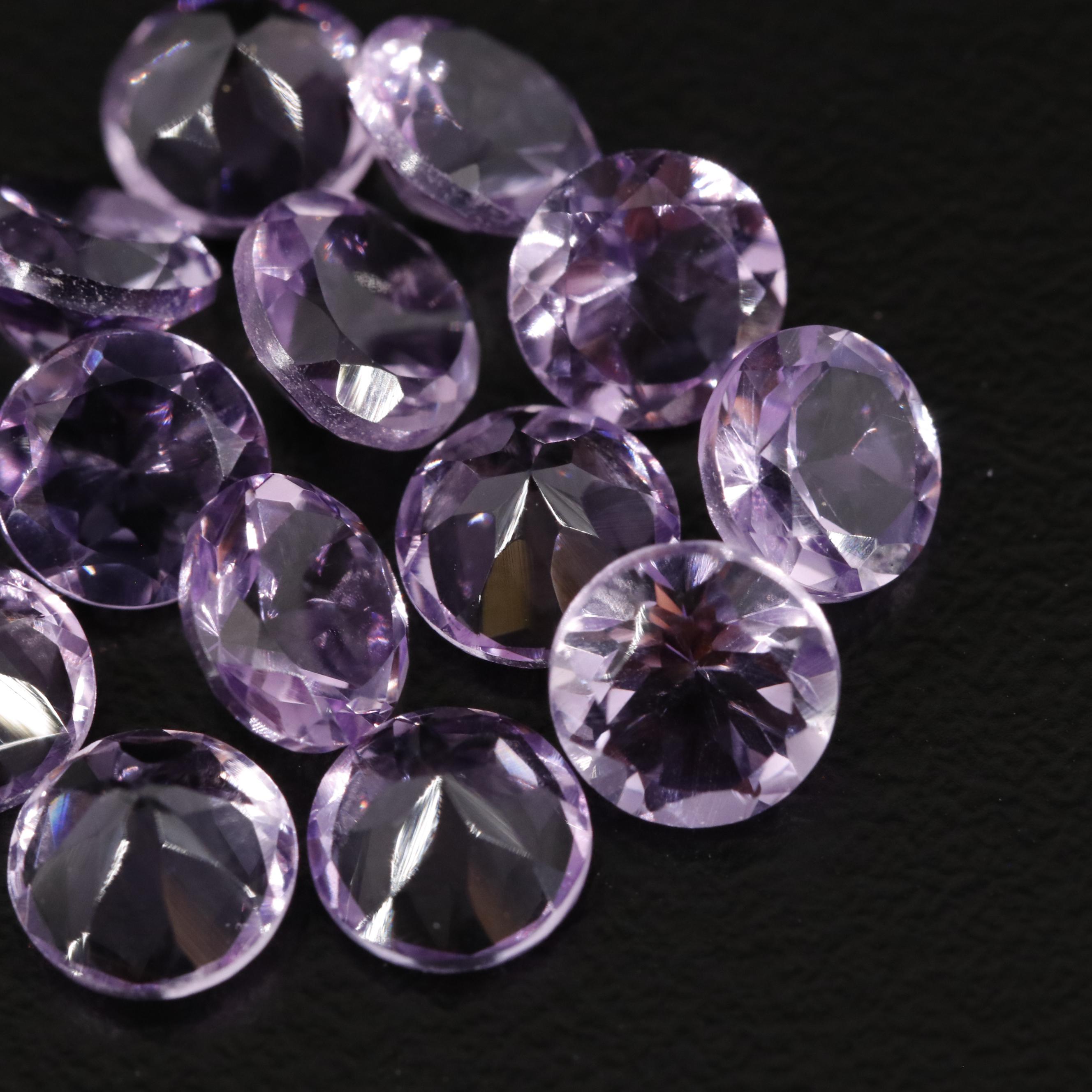 Loose 10.45 CTW Amethyst Lot