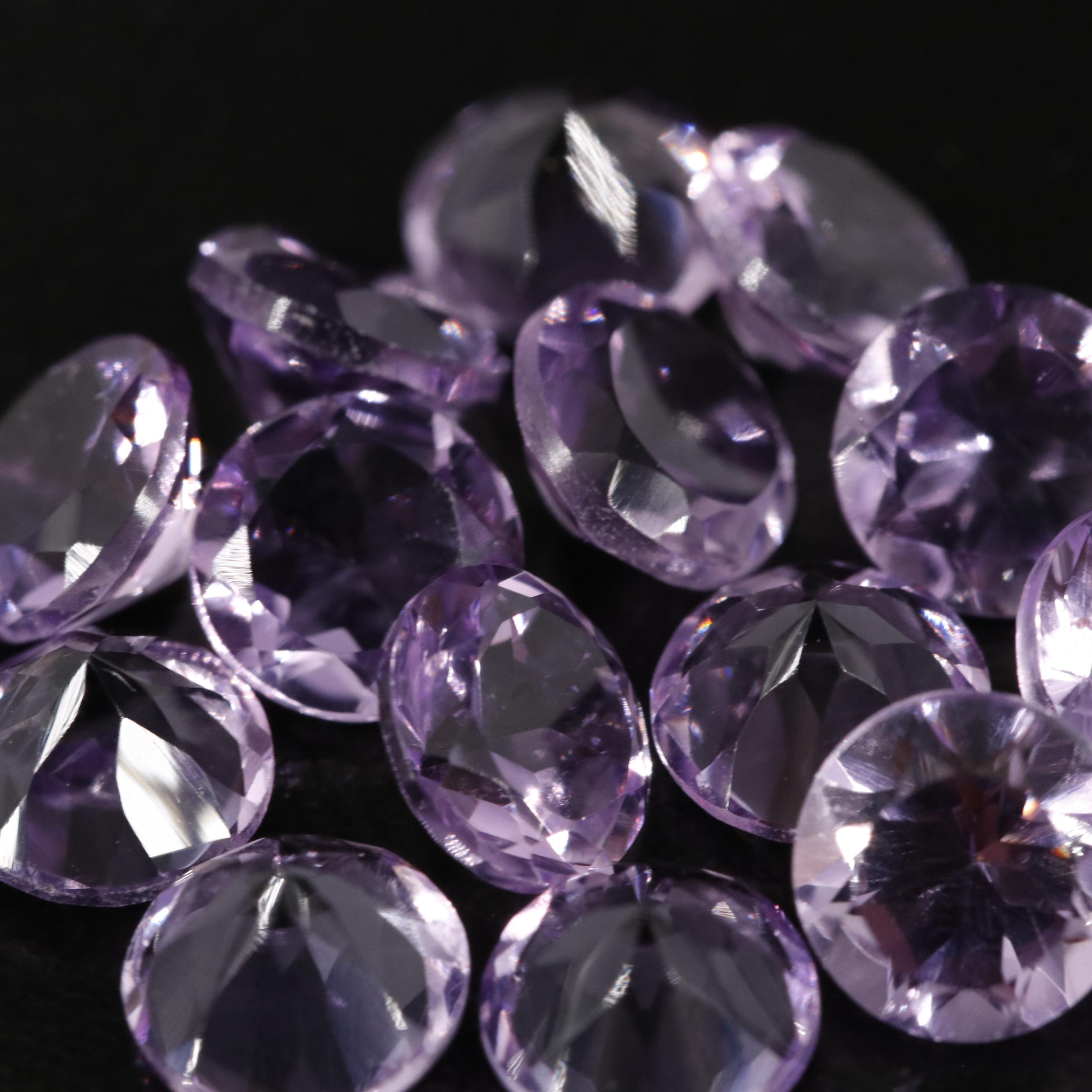 Loose 10.45 CTW Amethyst Lot