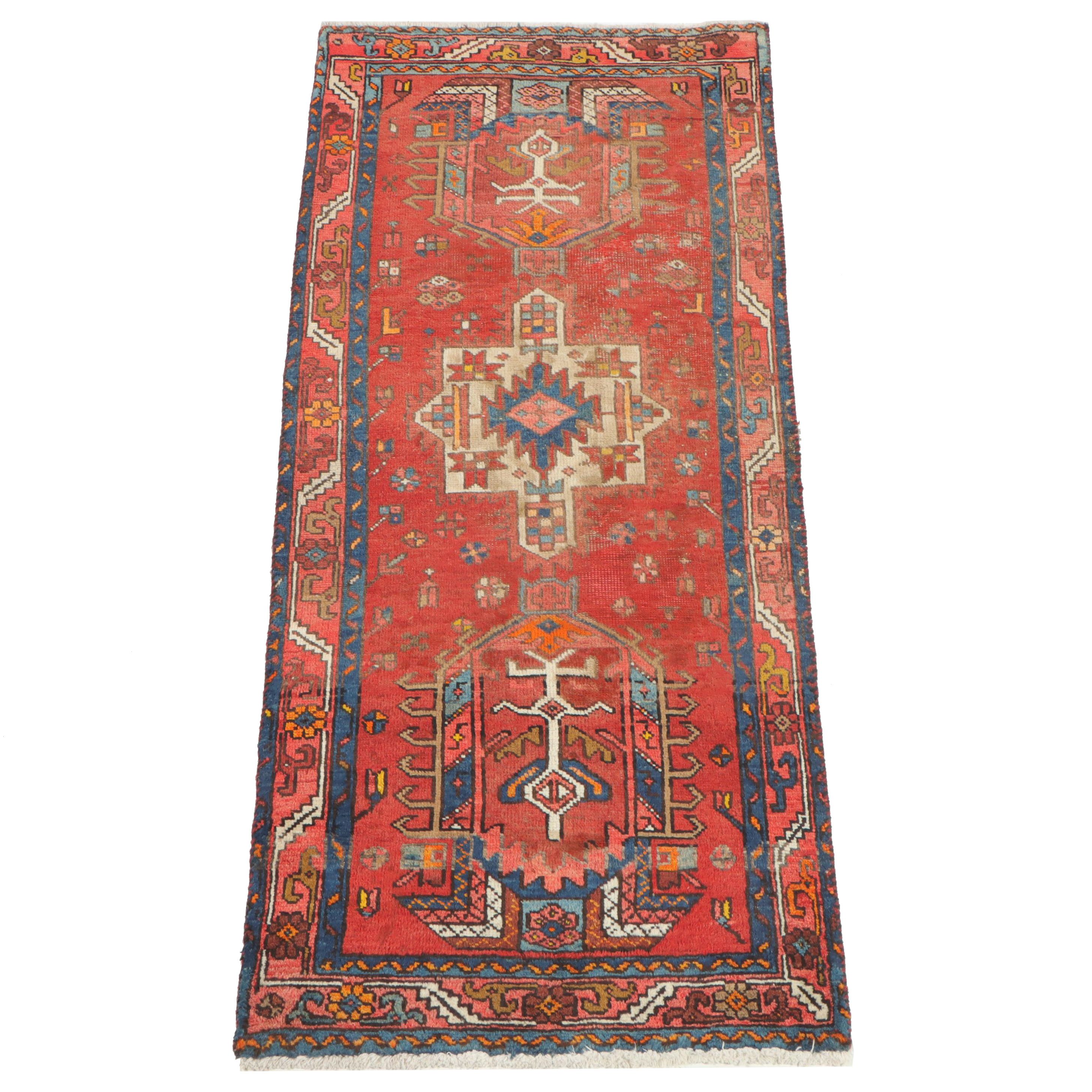 2'3 x 5'8 Hand-Knotted Persian Lamberan Carpet Runner