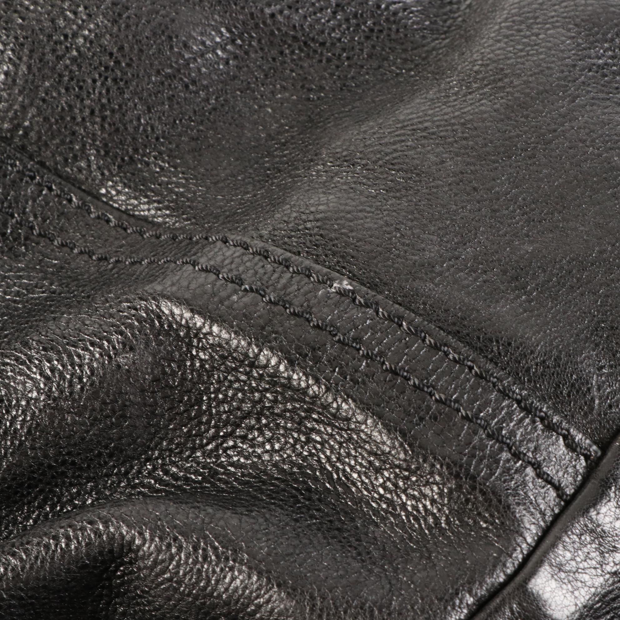 Givenchy Large Pandora Bag in Black Grain Leather with Detachable Strap