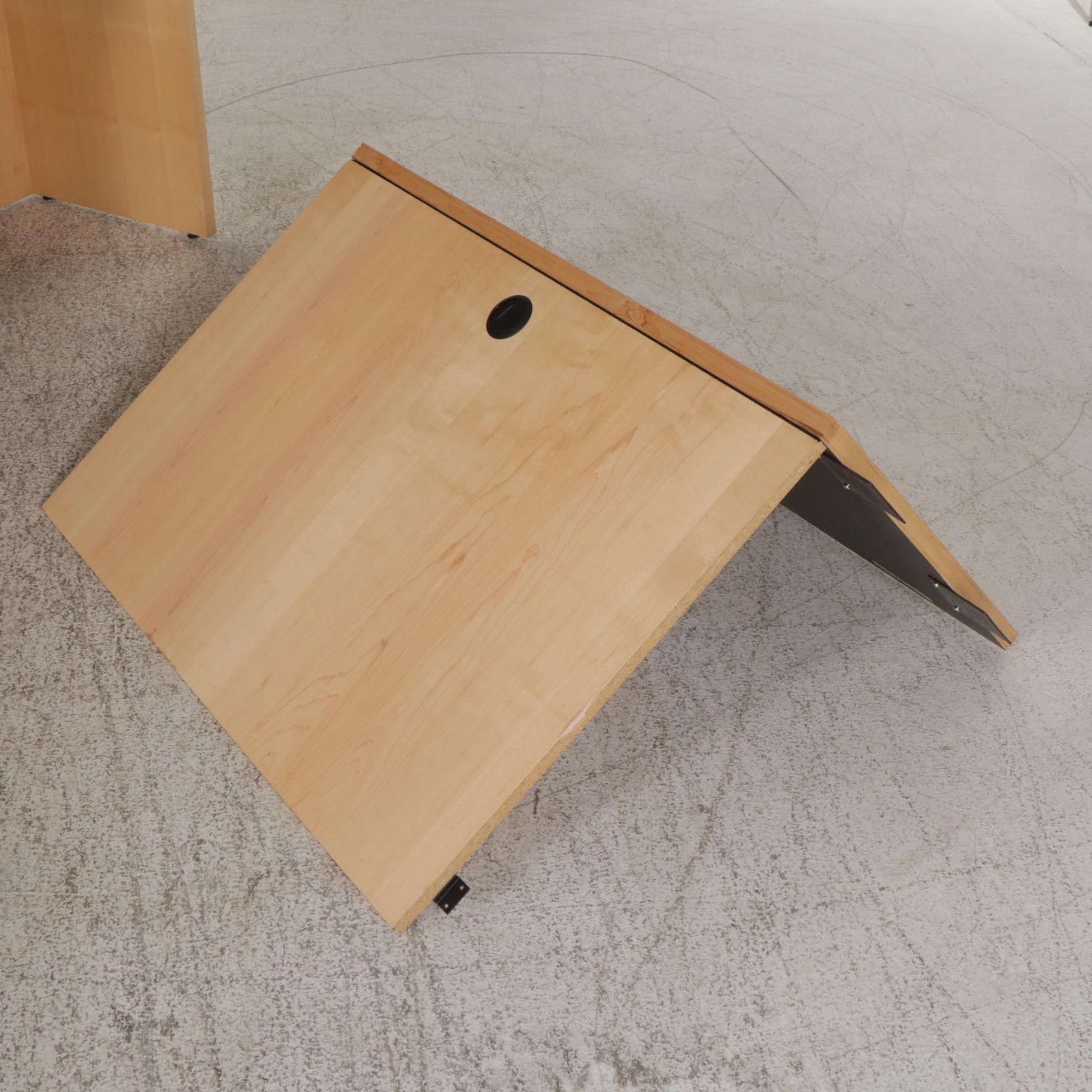 Indiana Furniture Maple Veneer Office Suite, 21st Century