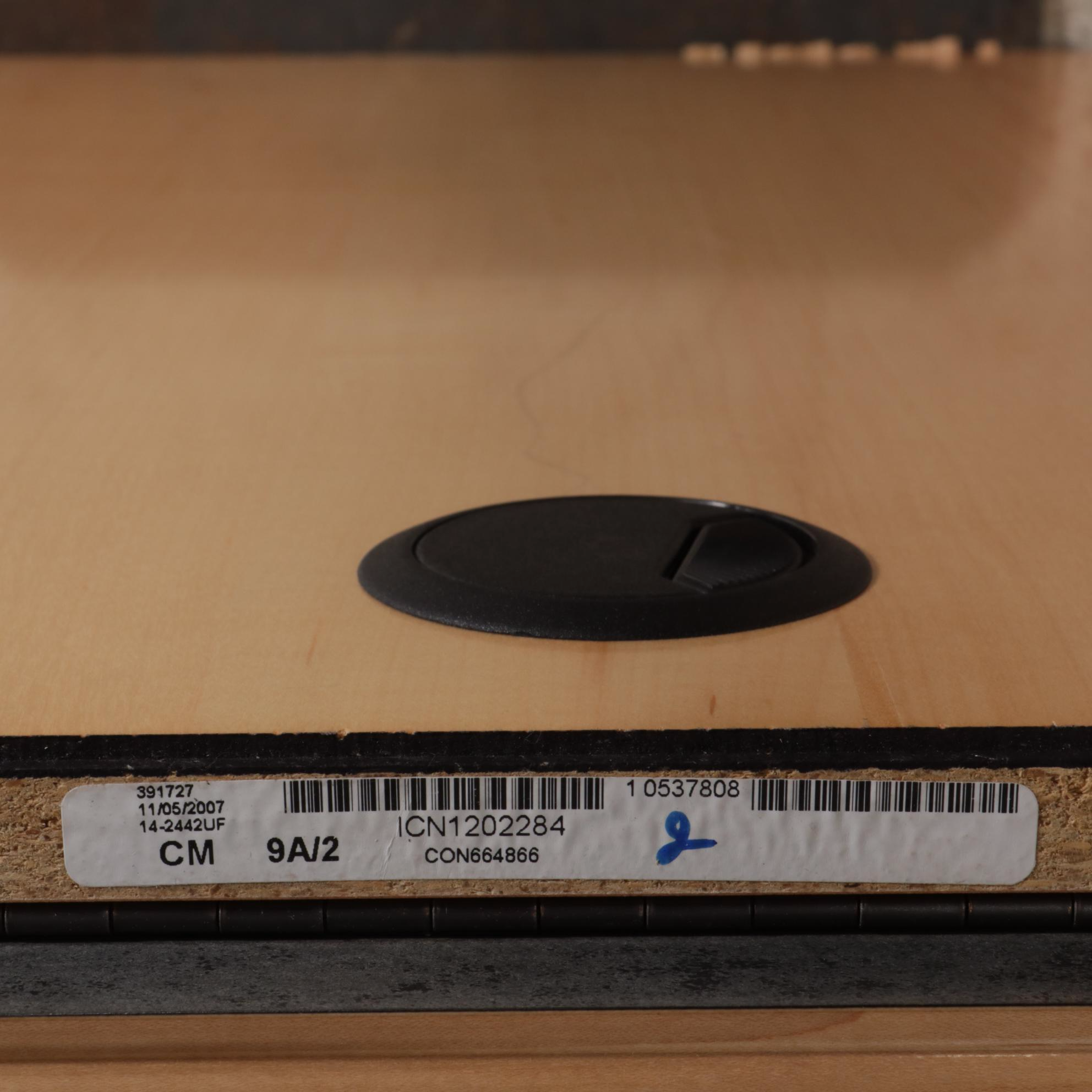 Indiana Furniture Maple Veneer Office Suite, 21st Century