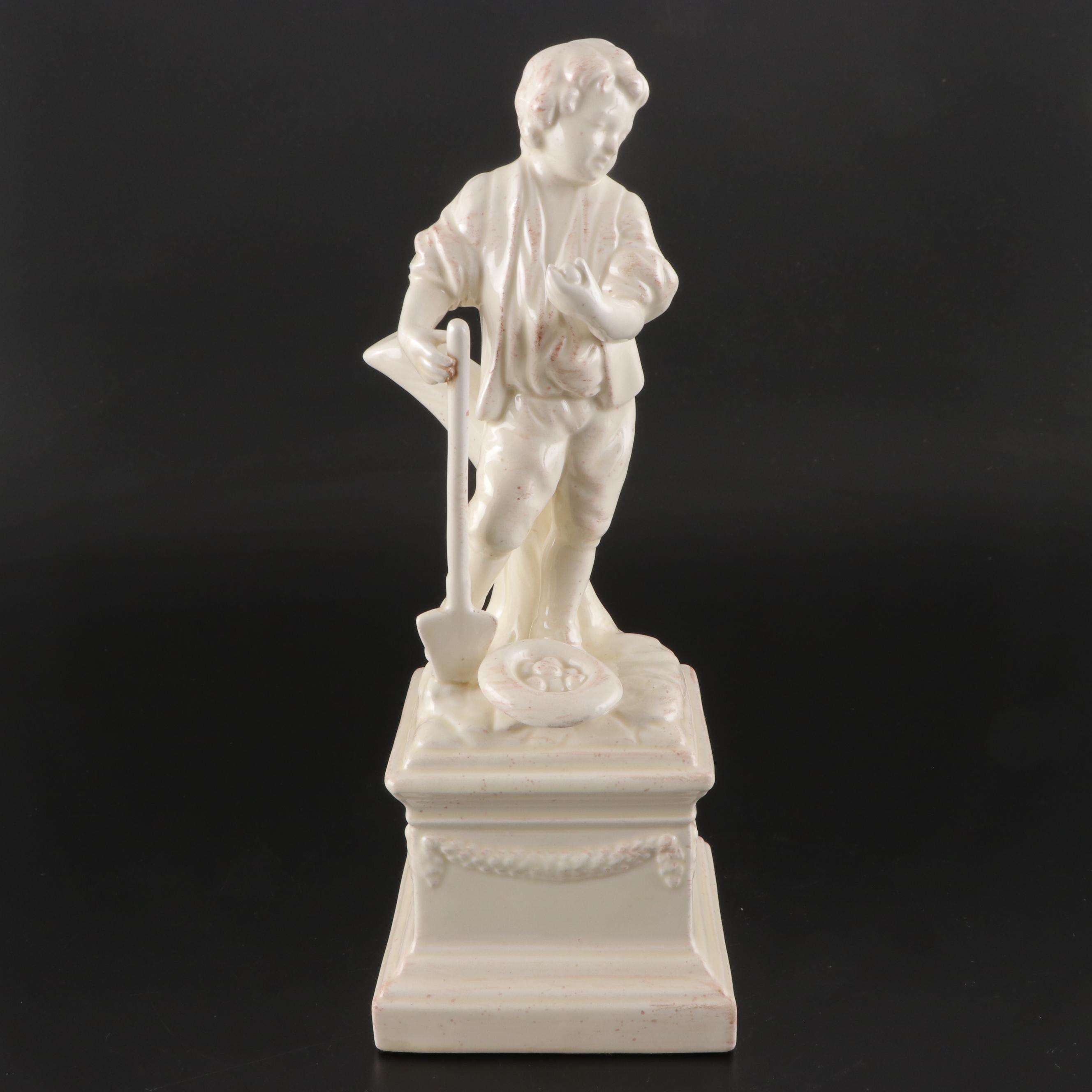 Italian Capodimonte Style Ceramic Figurines